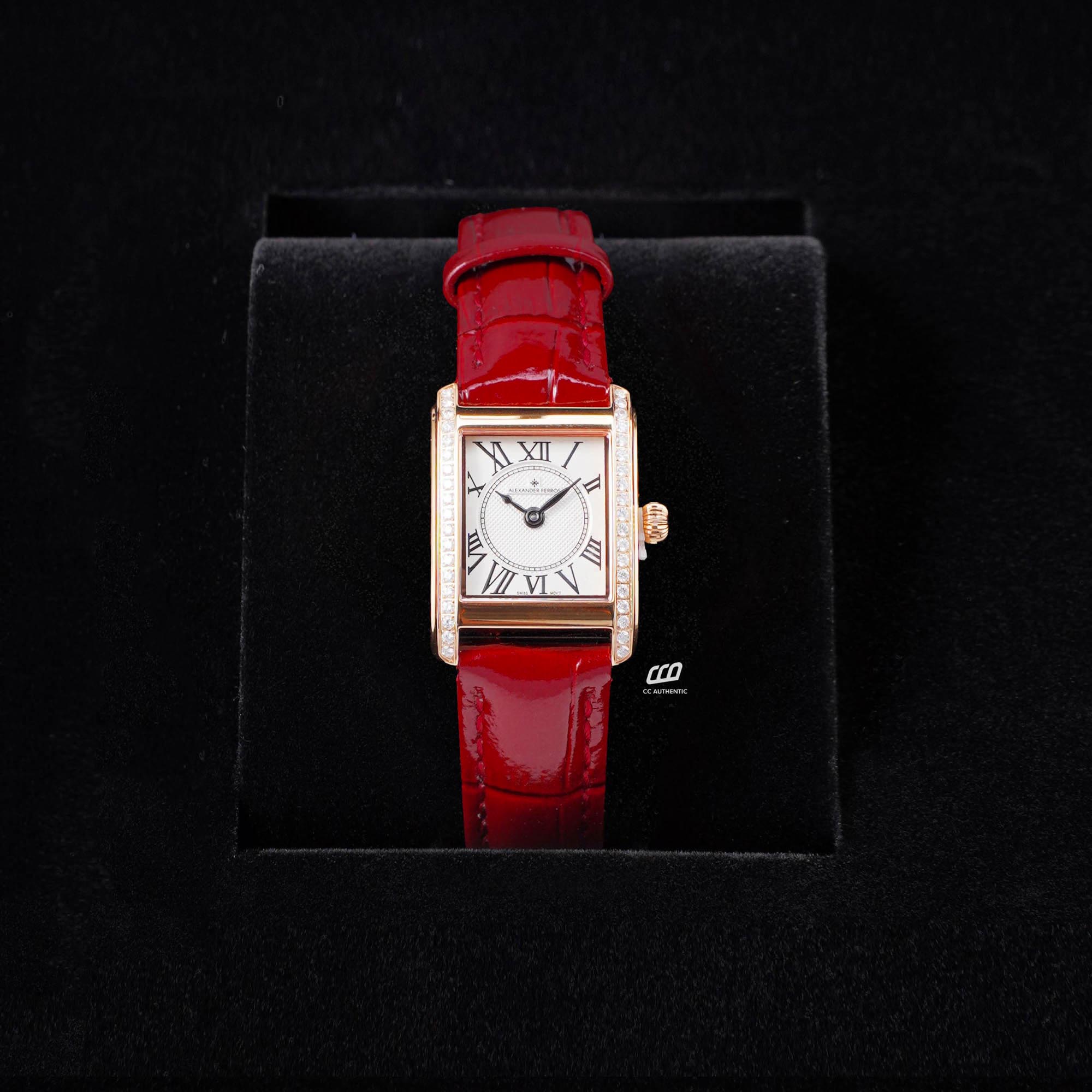 ĐỒNG HỒ NỮ ALEXANDER FERROS 7218R/02 QUAZT 21x31mm