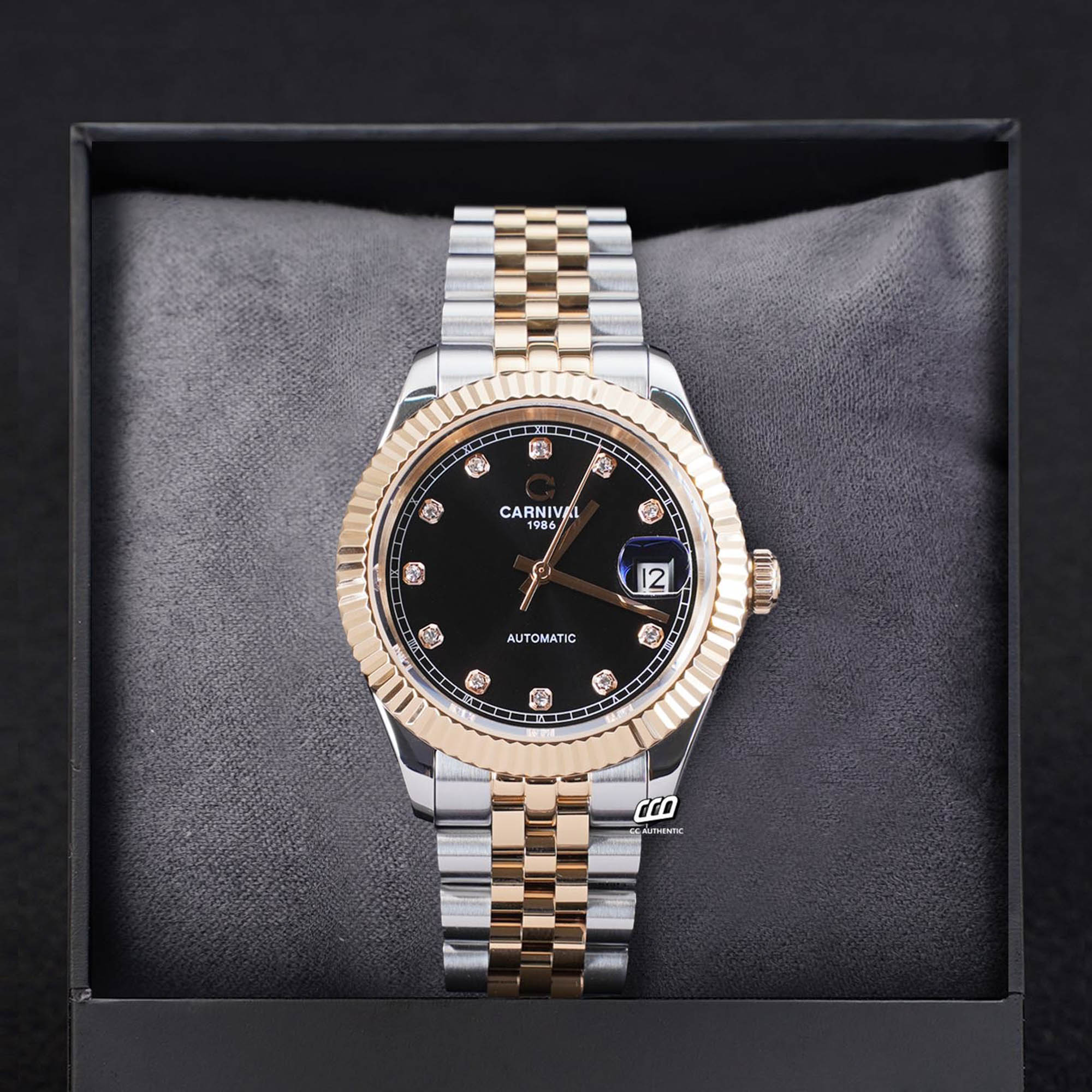ĐỒNG HỒ NAM CARNIVAL 8250G CH D AUTOMATIC 38MM