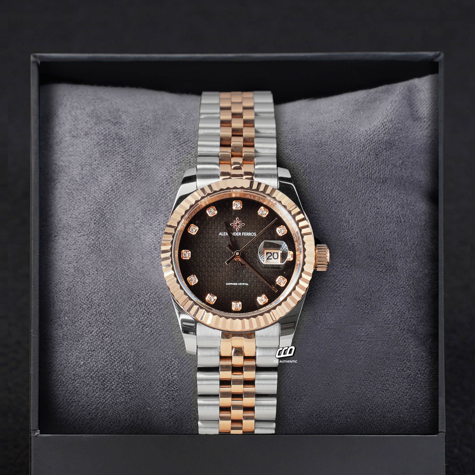 ĐỒNG HỒ NỮ ALEXANDER FERROS 8372D/01 QUARTZ 31MM