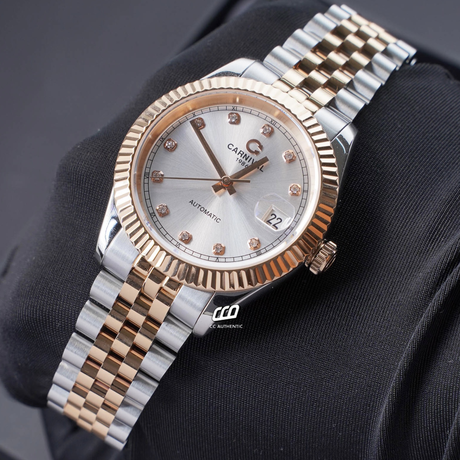 ĐỒNG HỒ NAM CARNIVAL 8250G CH T AUTOMATIC 38MM