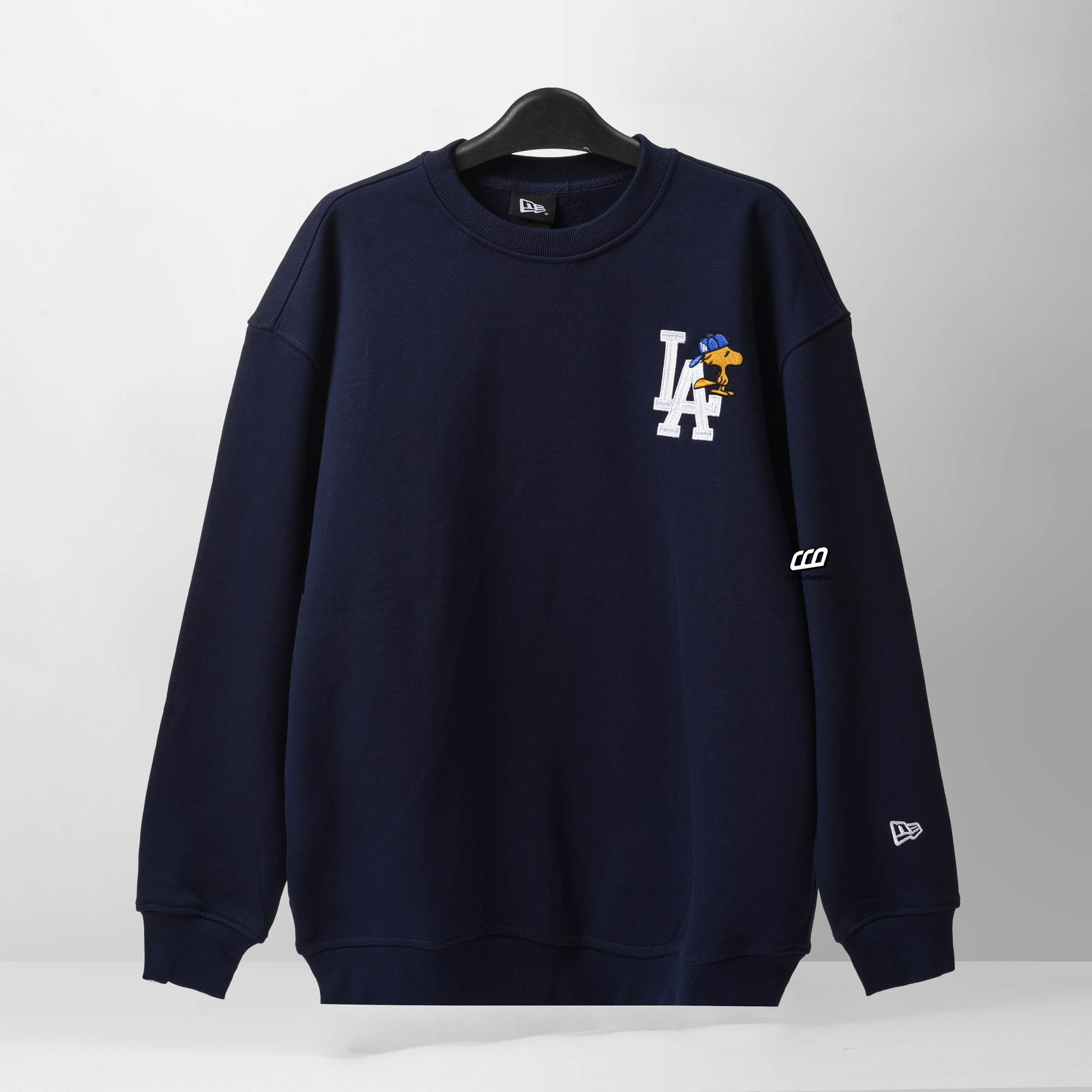 NEW ERA PEANUTS LA SWEATER - NAVY