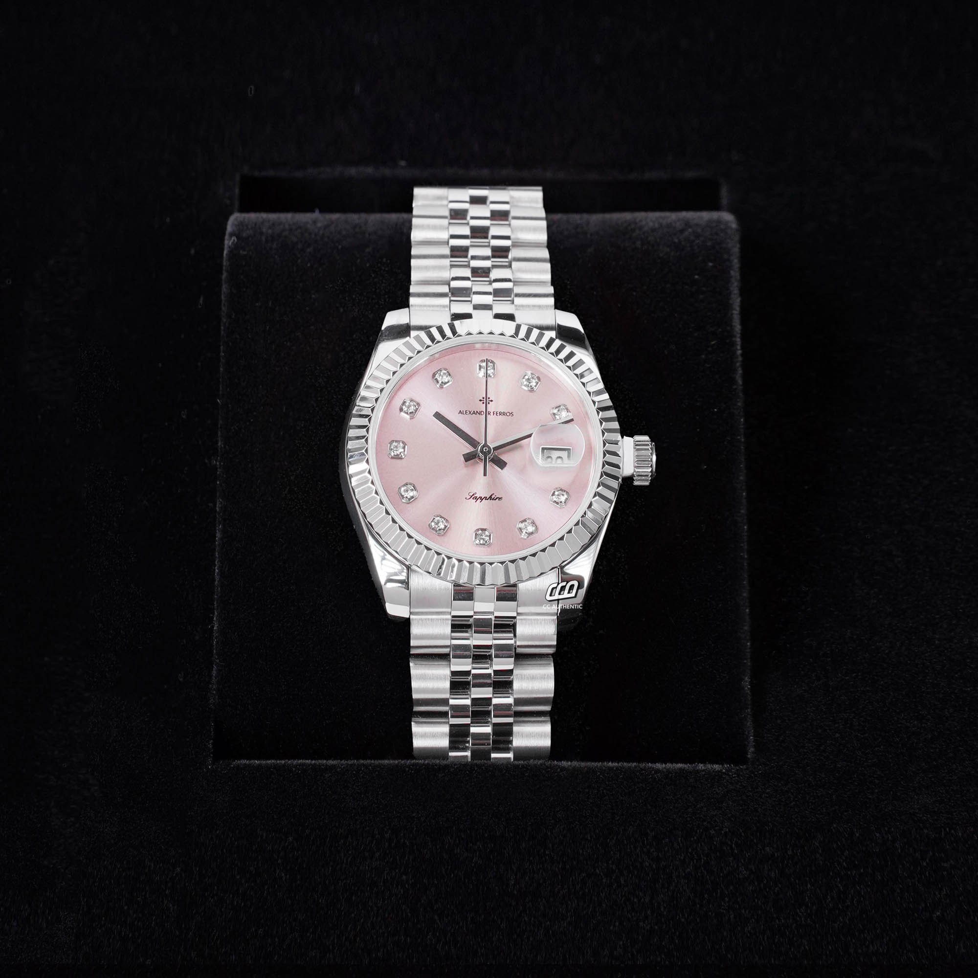 ĐỒNG HỒ NỮ ALEXANDER FERROS 8222S/16 QUARTZ 31MM
