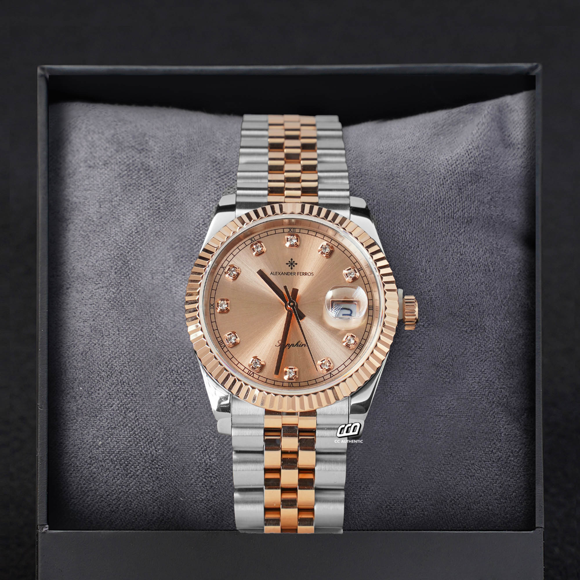 ĐỒNG HỒ ALEXANDER FERROS 8392D/15 QUARTZ 38MM