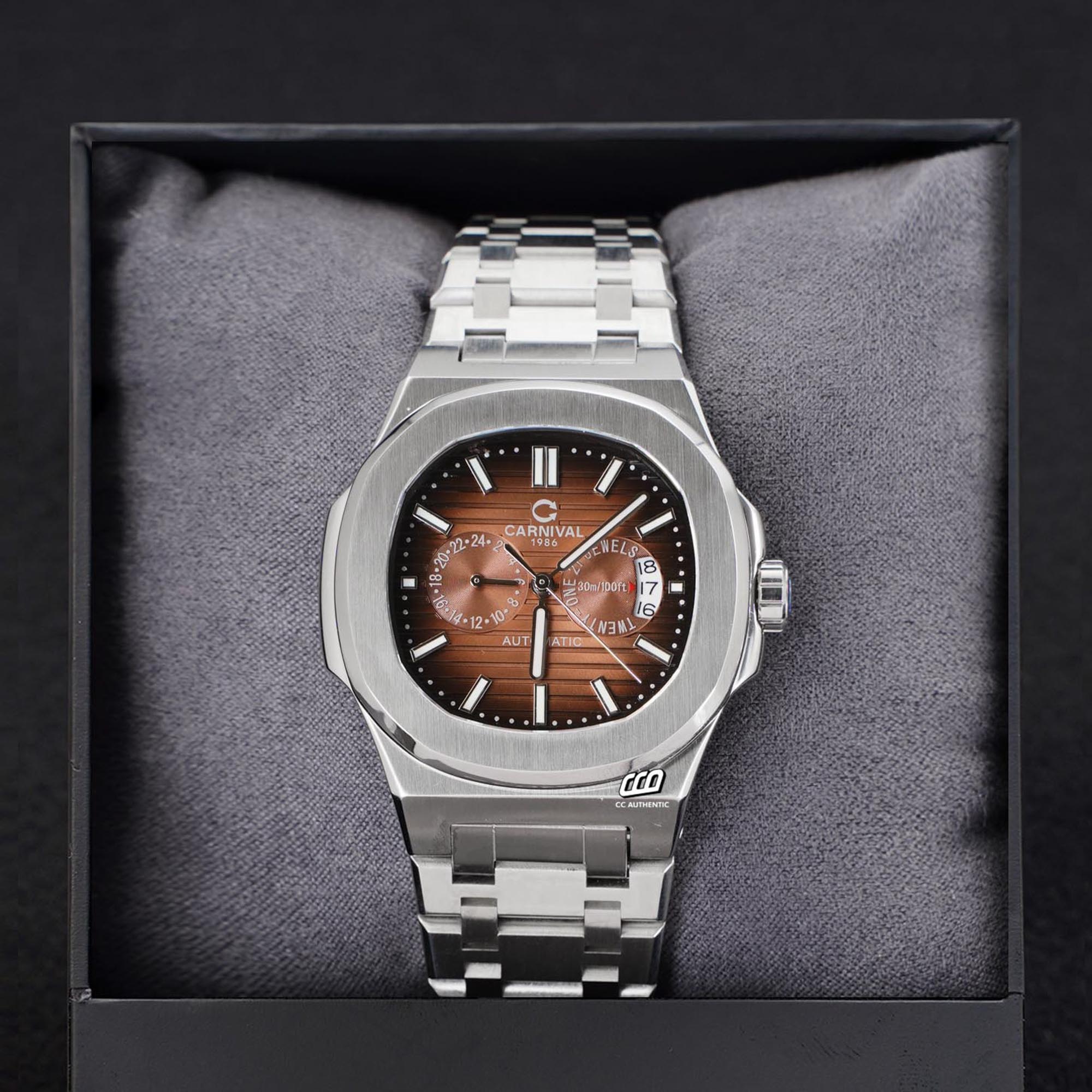 ĐỒNG HỒ NAM CARNIVAL 8158G VT N AUTOMATIC 41MM