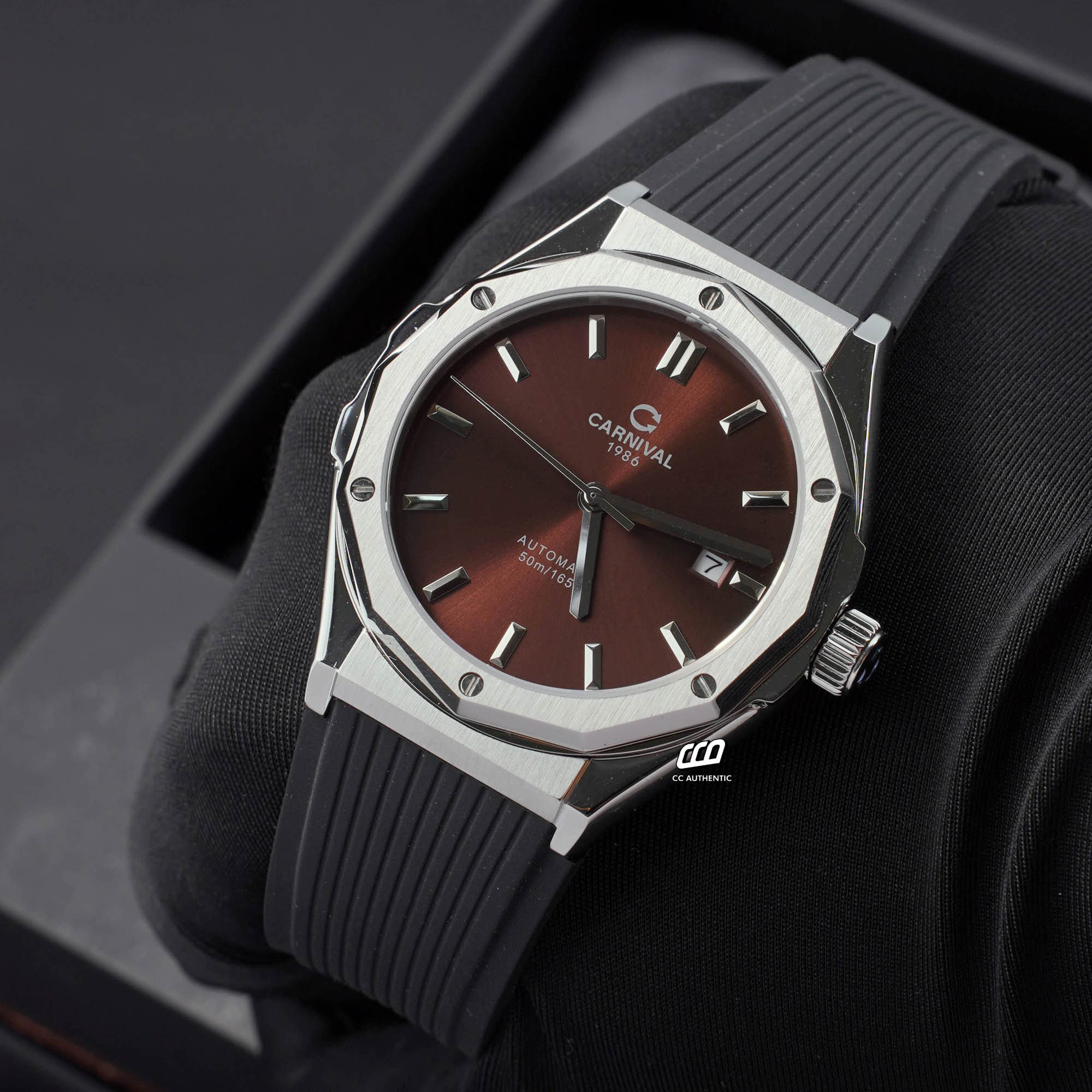 ĐỒNG HỒ NAM CARNIVAL 8168G VT DCS N AUTOMATIC 42MM