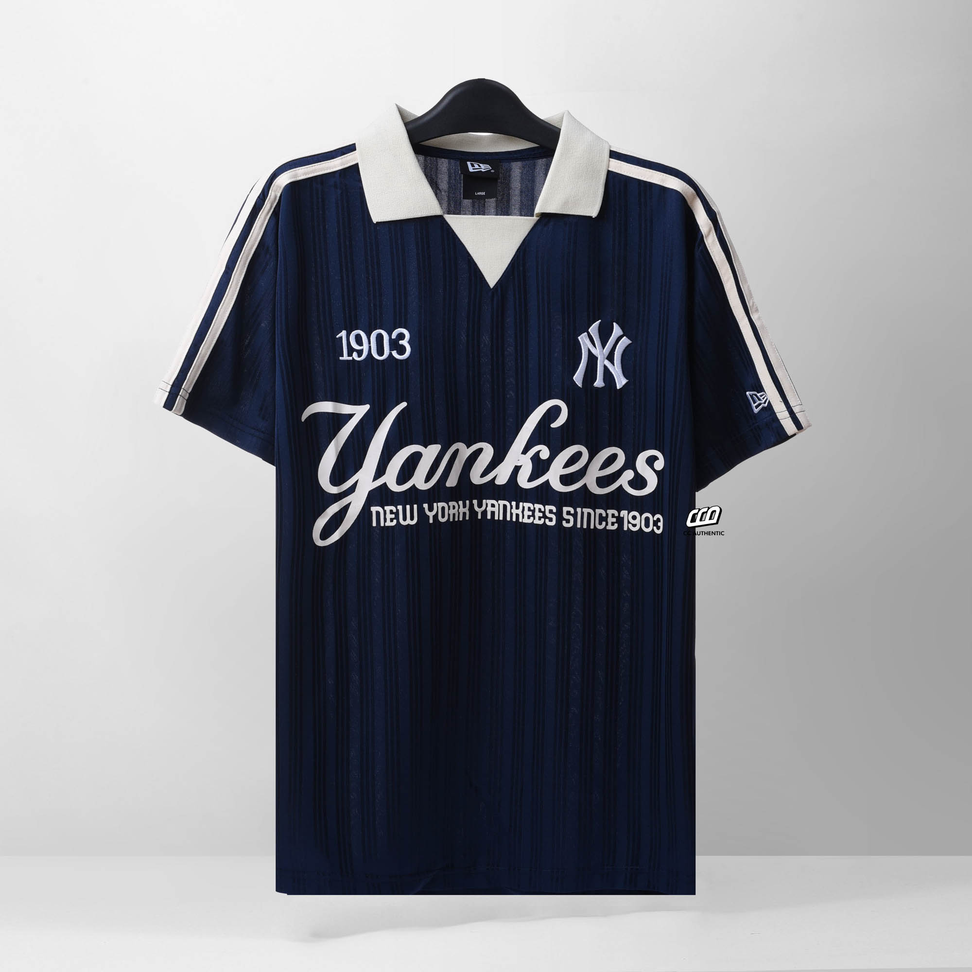 NEW ERA SINCE1903 POLO SHIRT - NAVY