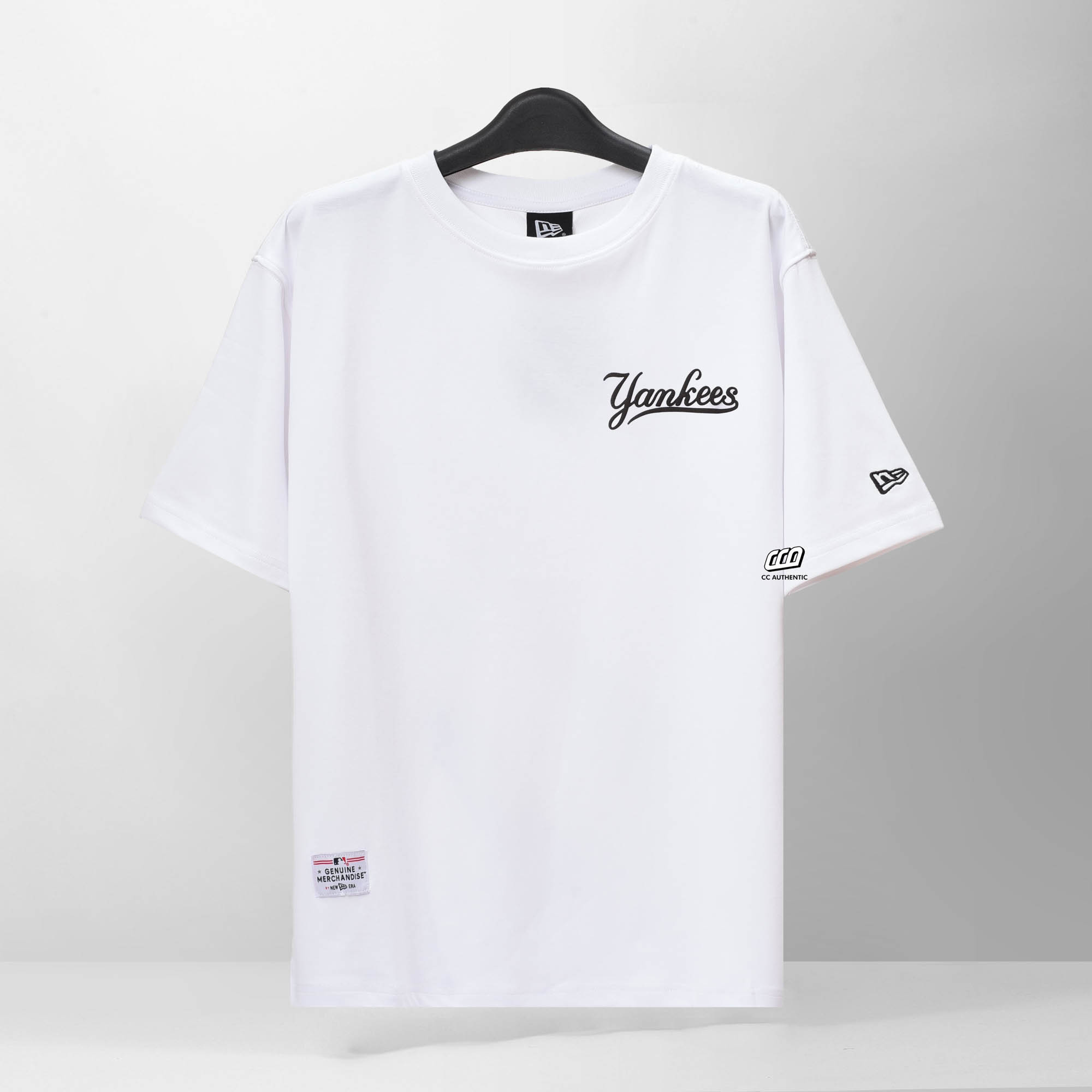 NEW ERA BEAR YANKEES T-SHIRT - WHITE