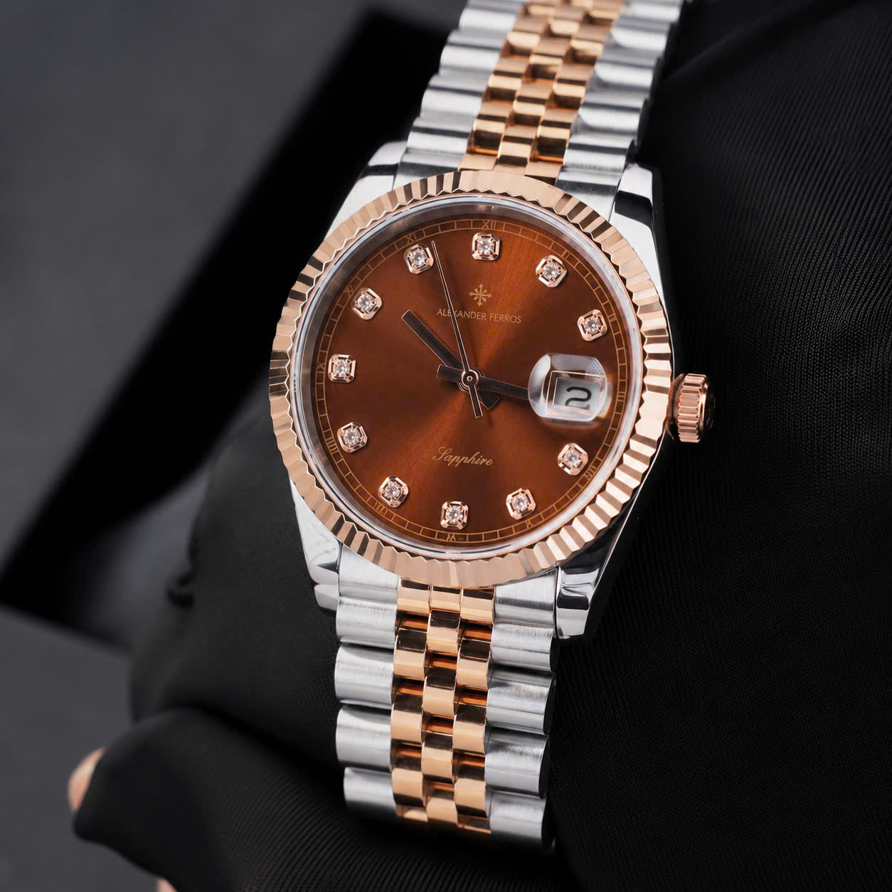 ĐỒNG HỒ NAM ALEXANDER FERROS 8392D/08 QUARTZ 38MM