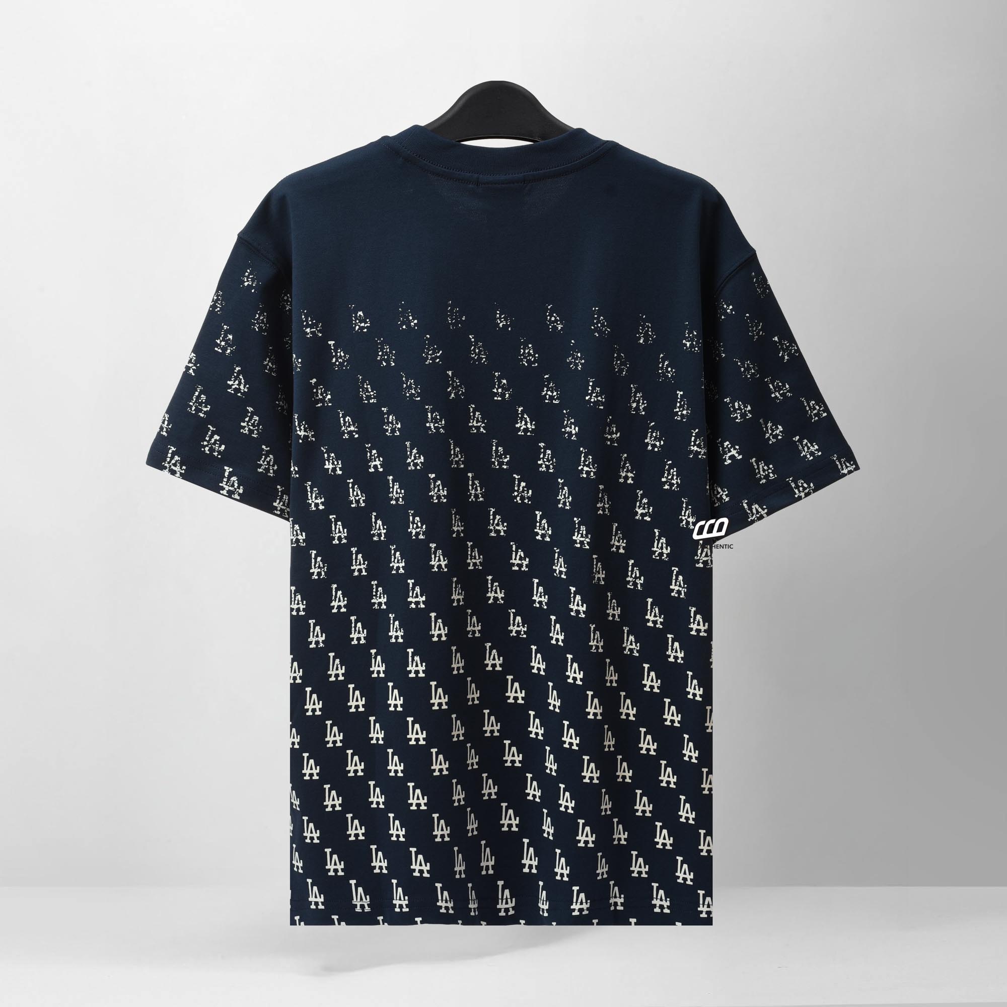 NEW ERA LA OVER LOGO T-SHIRT - NAVY