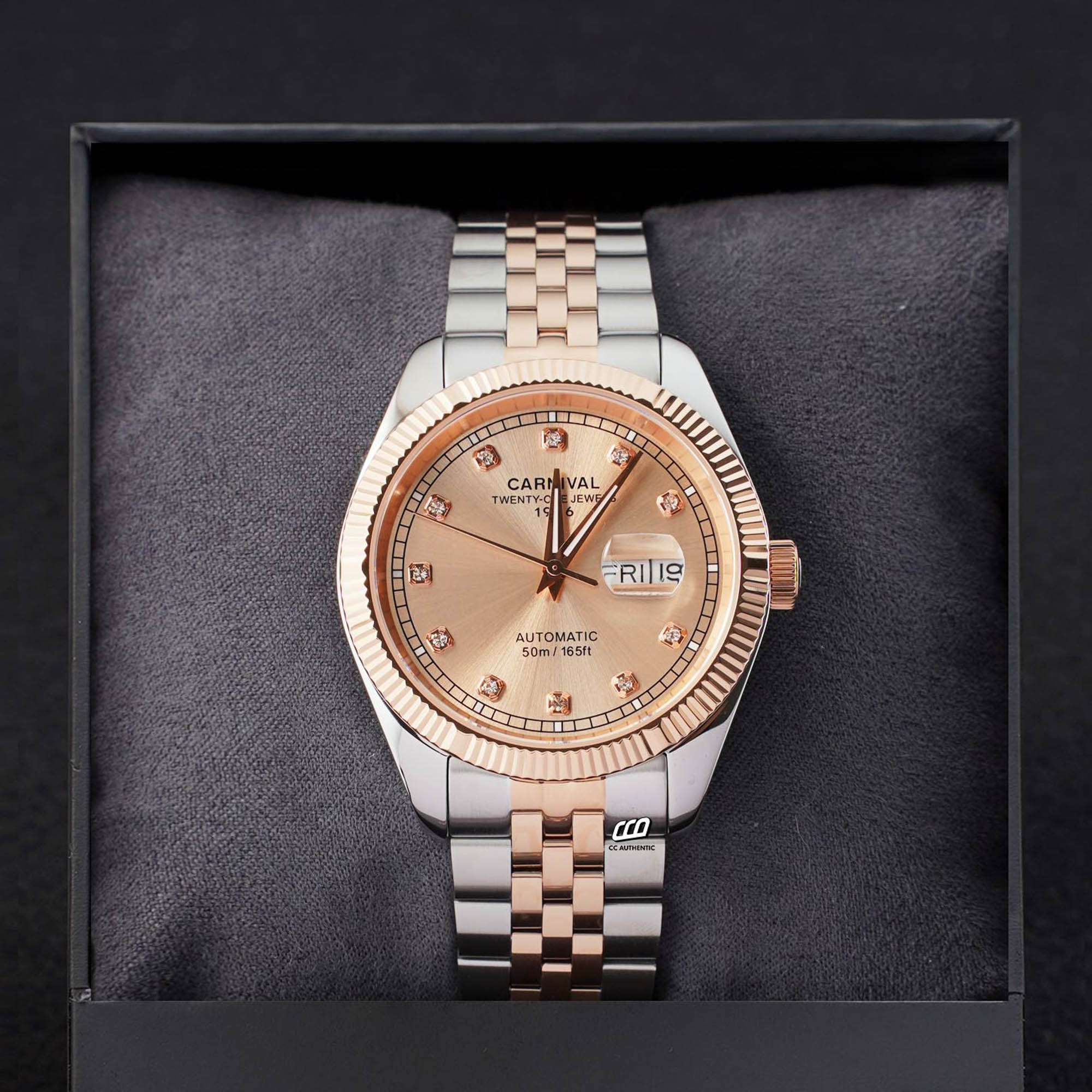 ĐỒNG HỒ NAM CARNIVAL 8131G CH NN AUTOMATIC 41MM