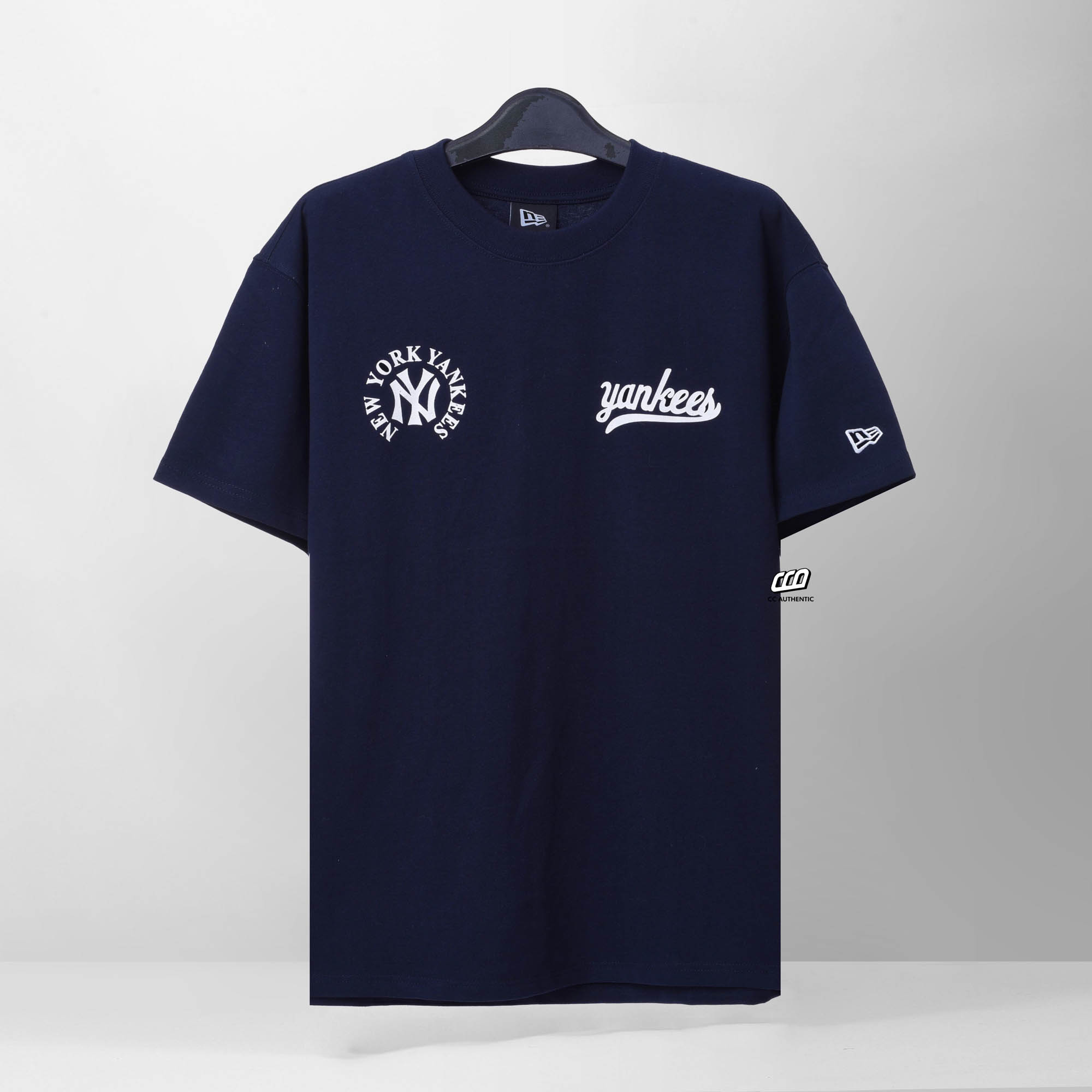 NEW ERA ICON LOGO T-SHIRT - NAVY