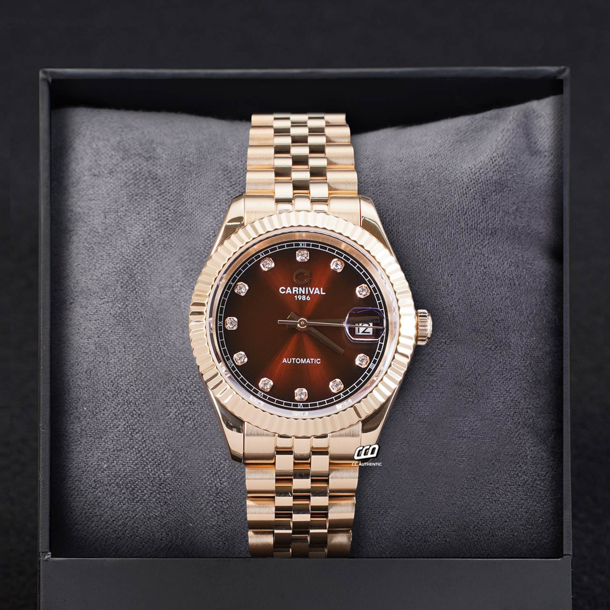 ĐỒNG HỒ NAM CARNIVAL 8250G VH N AUTOMATIC 38MM