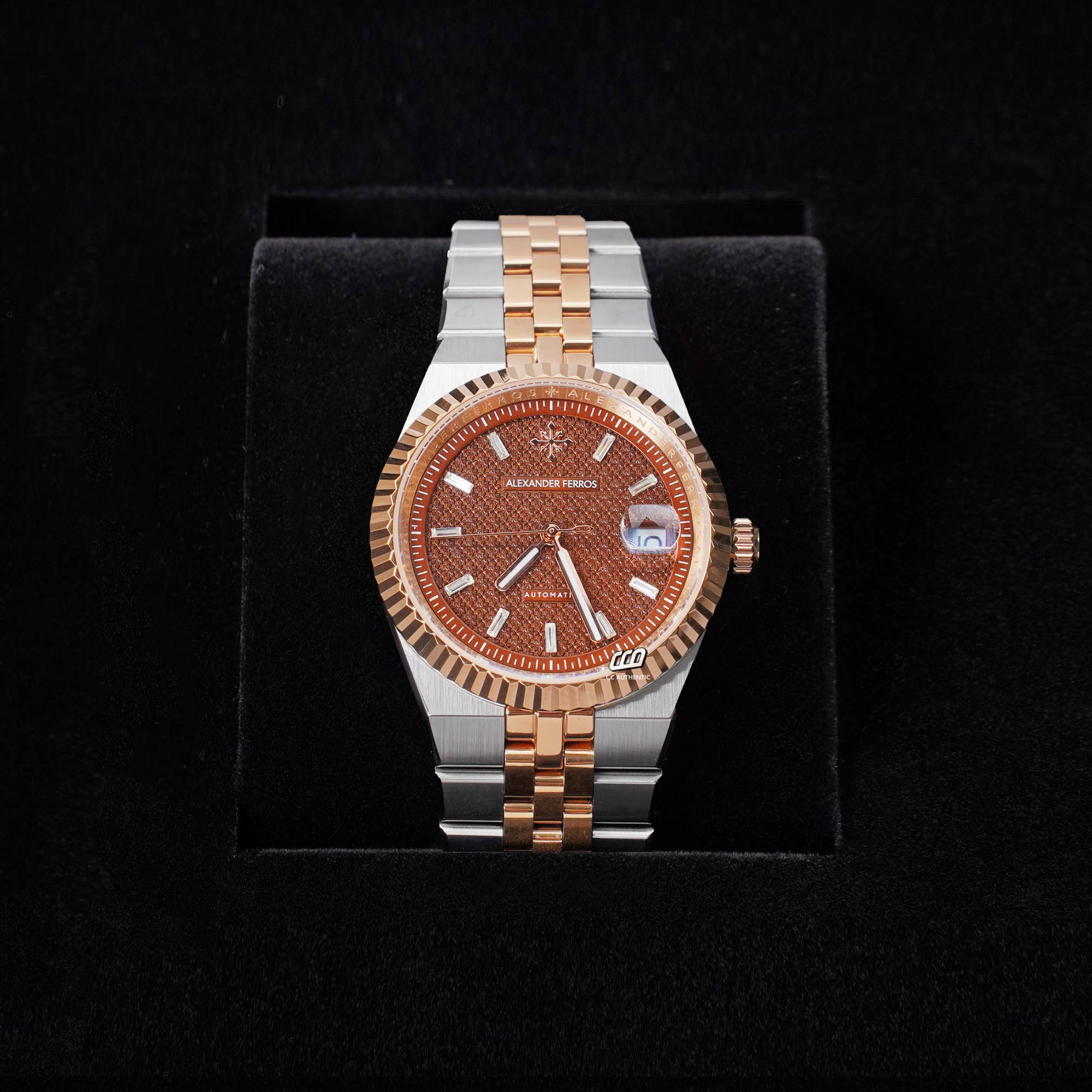 ĐỒNG HỒ NAM ALEXANDER FERROS 8272D/082 AUTOMATIC 37.5MM