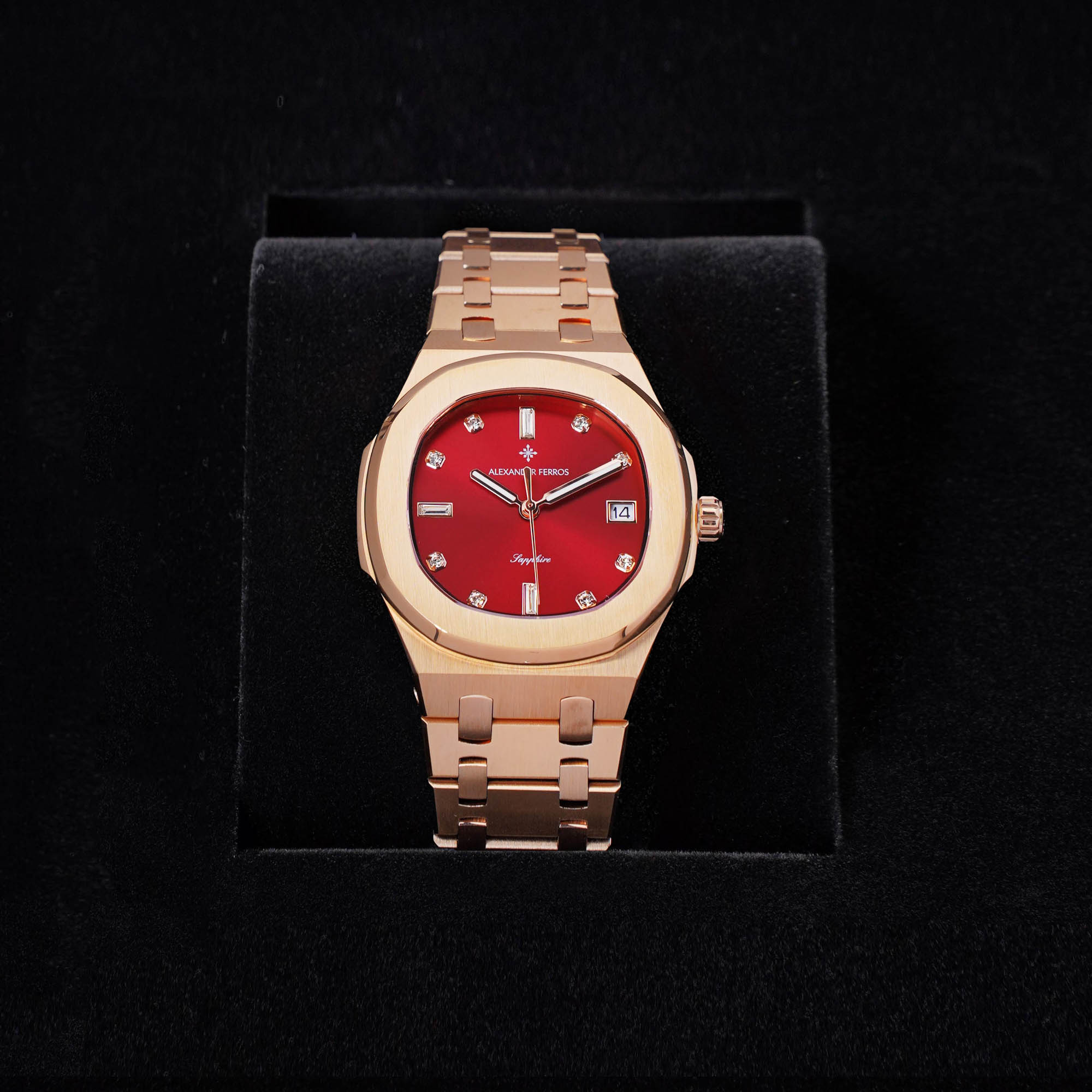 ĐỒNG HỒ NỮ ALEXANDER FERROS 6152R/03 QUAZT 33MM