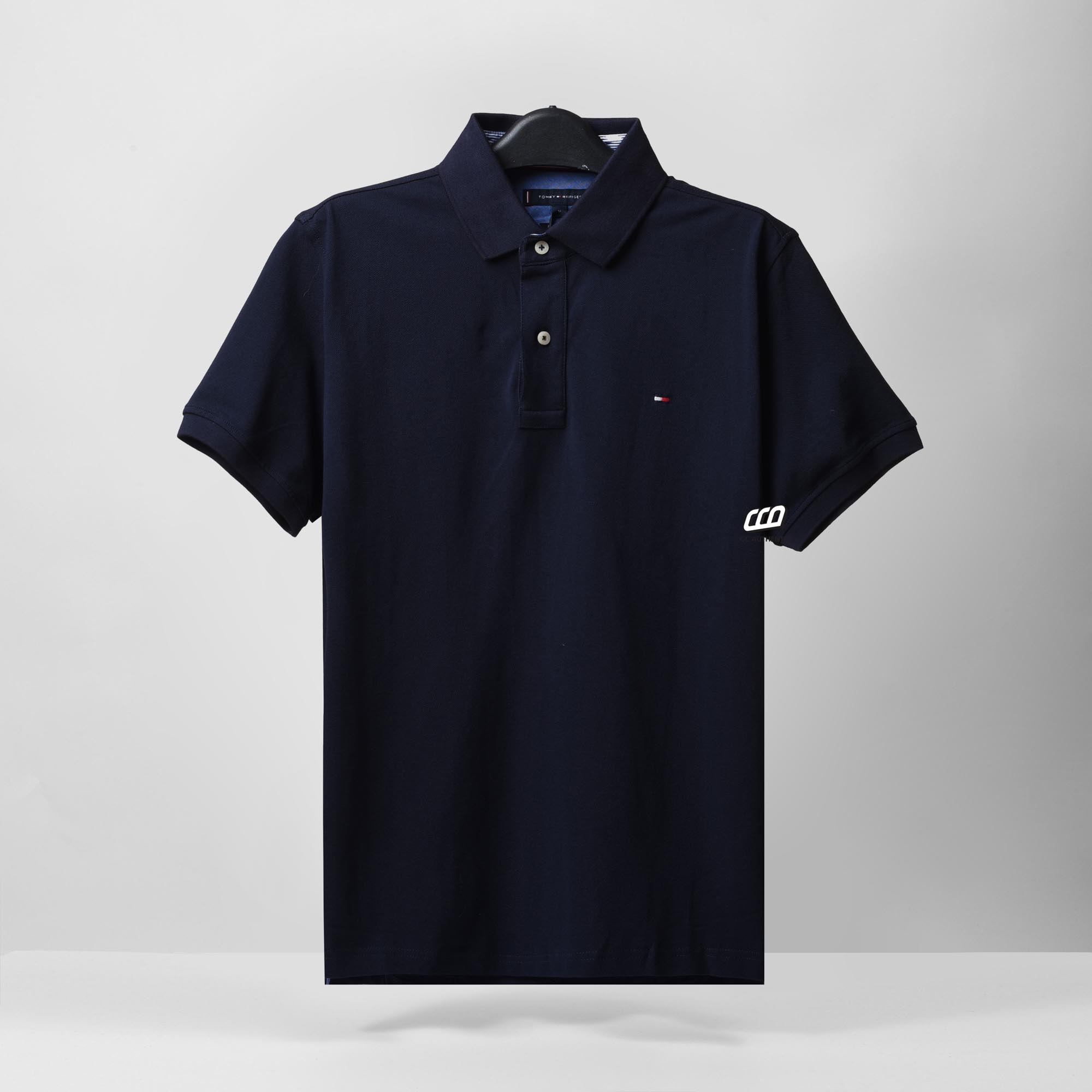 TOMMY HILFIGER BASIC POLO SHIRT - NAVY