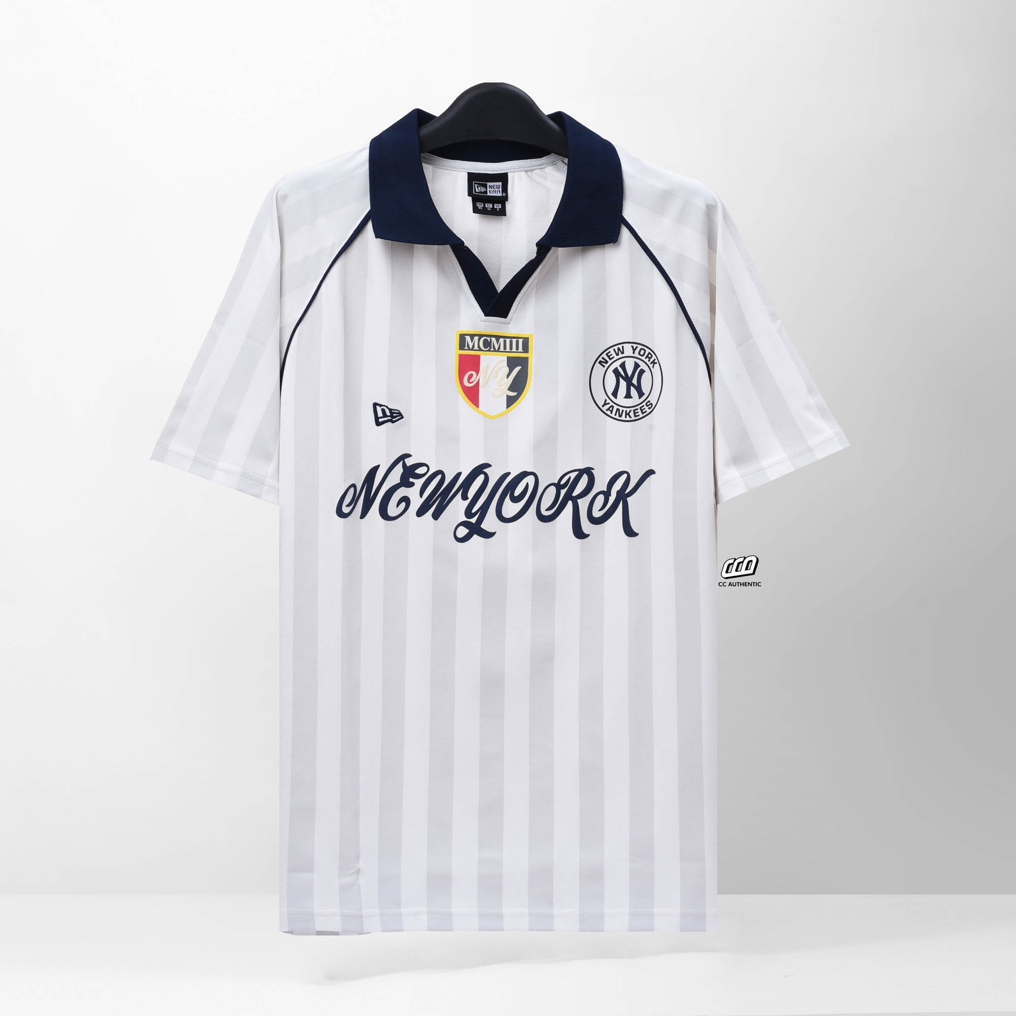 NEW ERA MCMIII POLO SHIRT - WHITE
