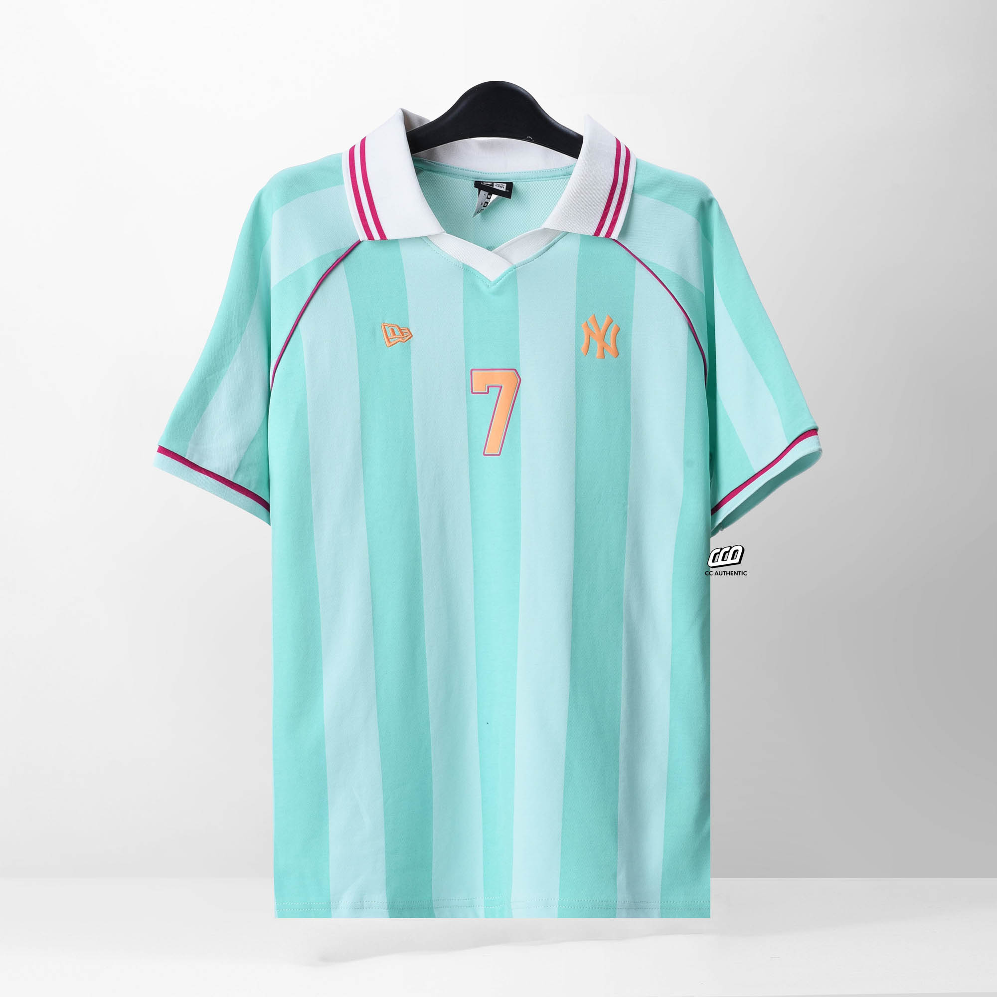 NEW ERA PORT 07 POLO SHIRT - SKY BLUE
