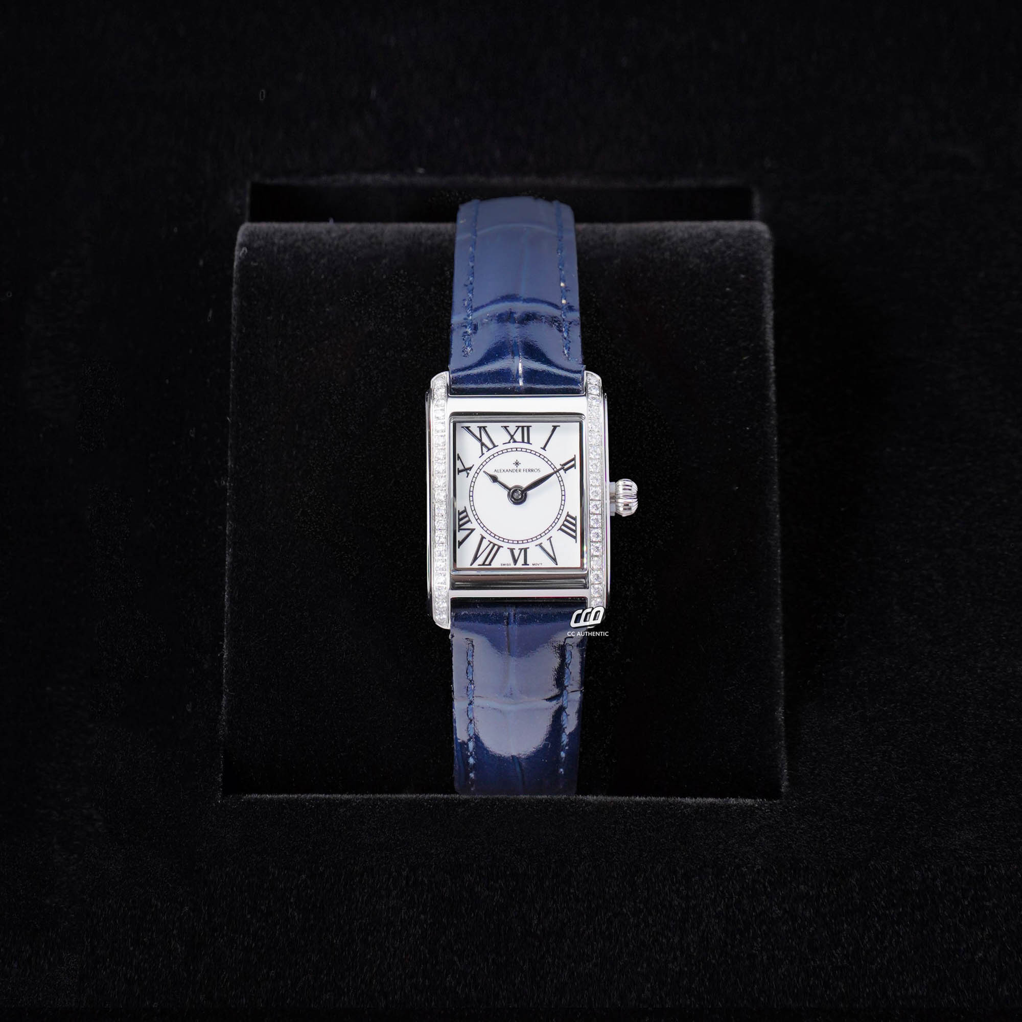 ĐỒNG HỒ NỮ ALEXANDER FERROS 7281S/02 QUAZT 21x31MM