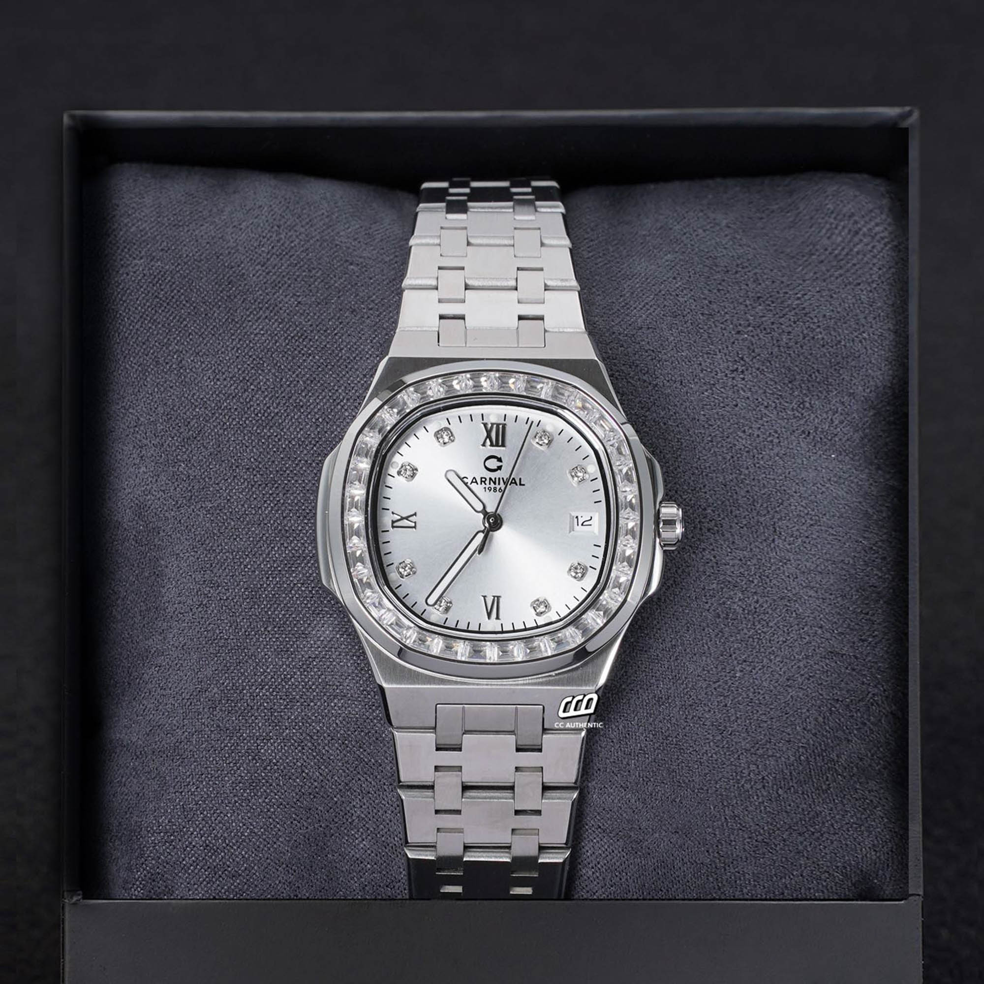 ĐỒNG HỒ NỮ CARNIVAL 8160L2 VT T QUAZT 34MM