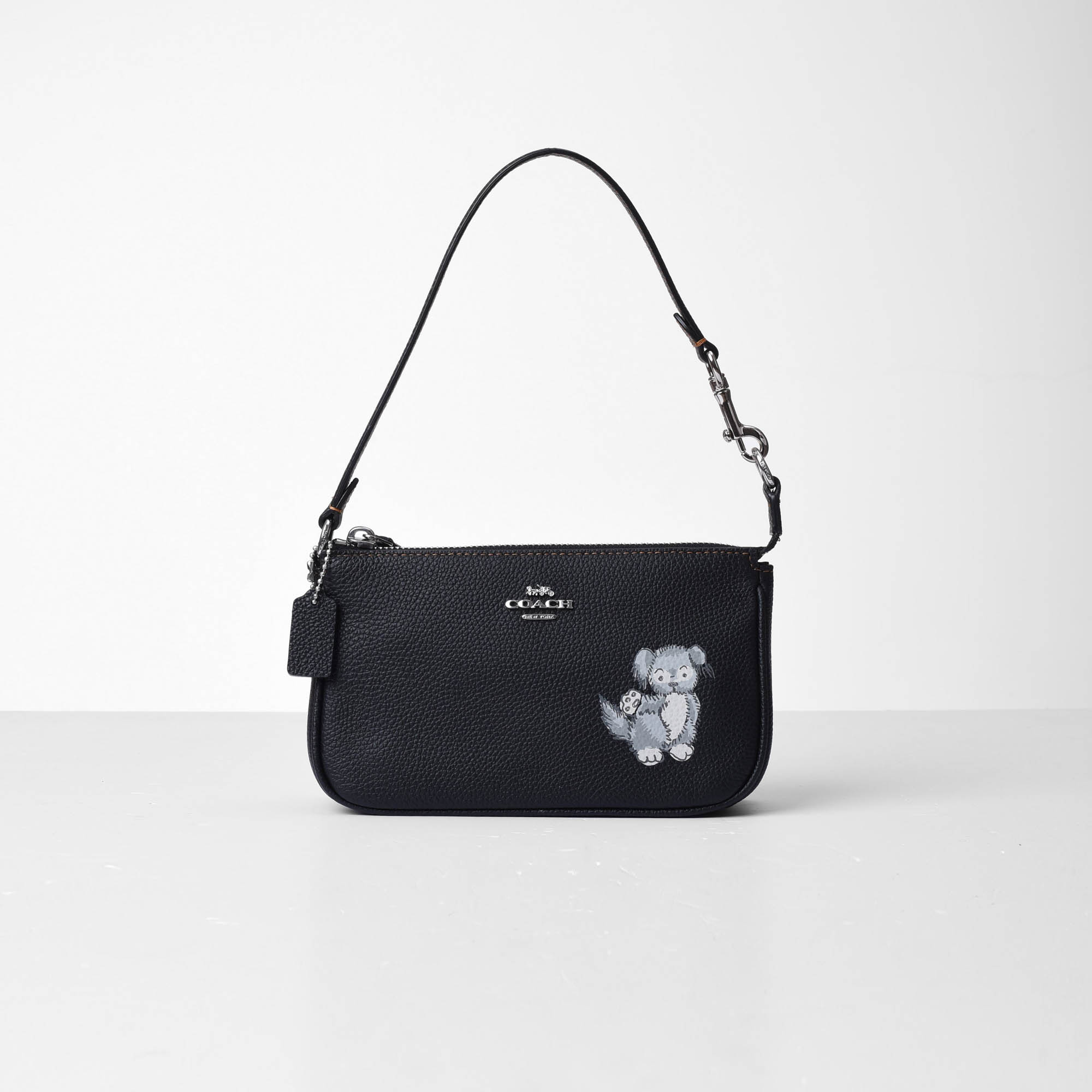 COACH HAPPY DOG VALUE NOLITA BAG- BLACK