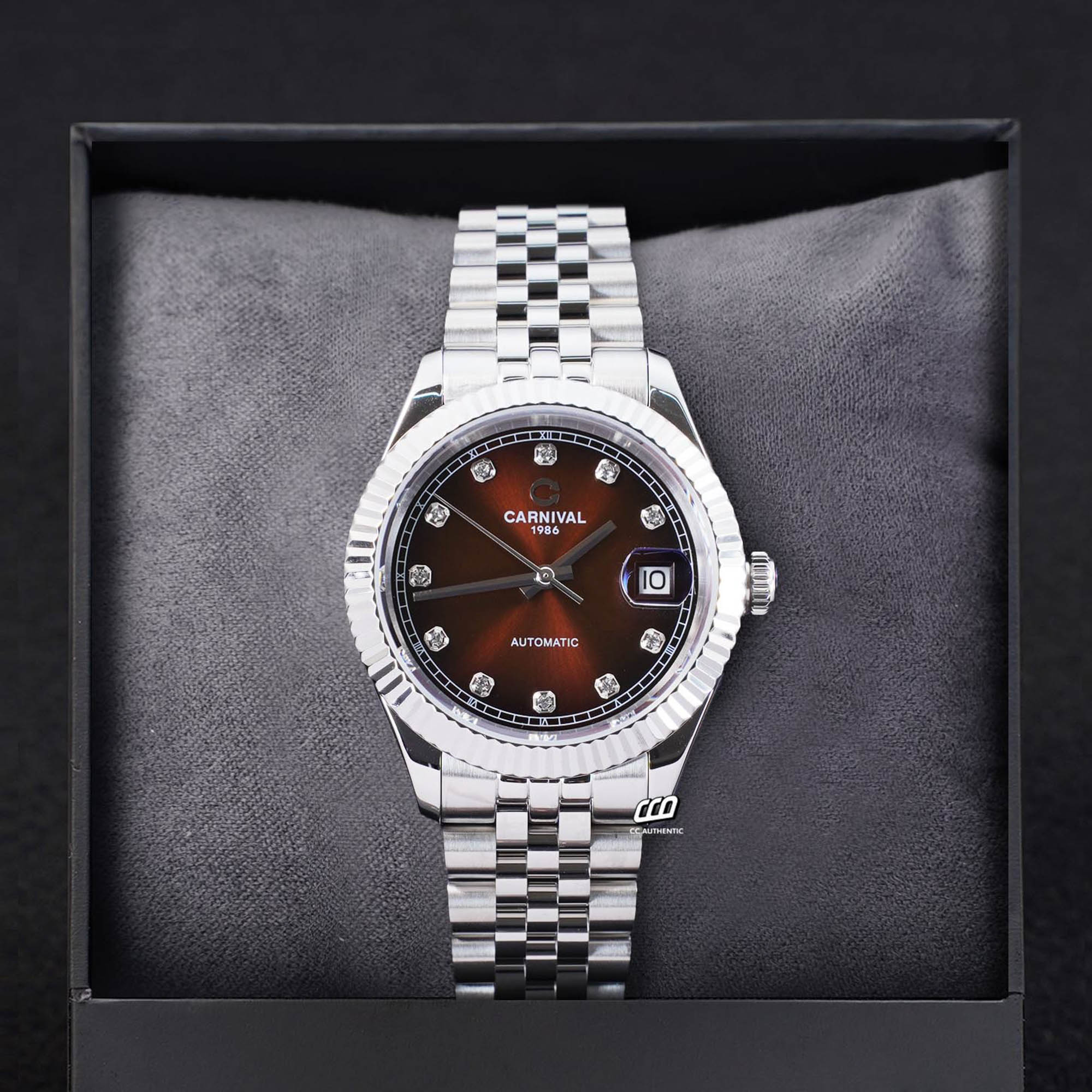 ĐỒNG HỒ NAM CARNIVAL 8250G VT N AUTOMATIC 38MM