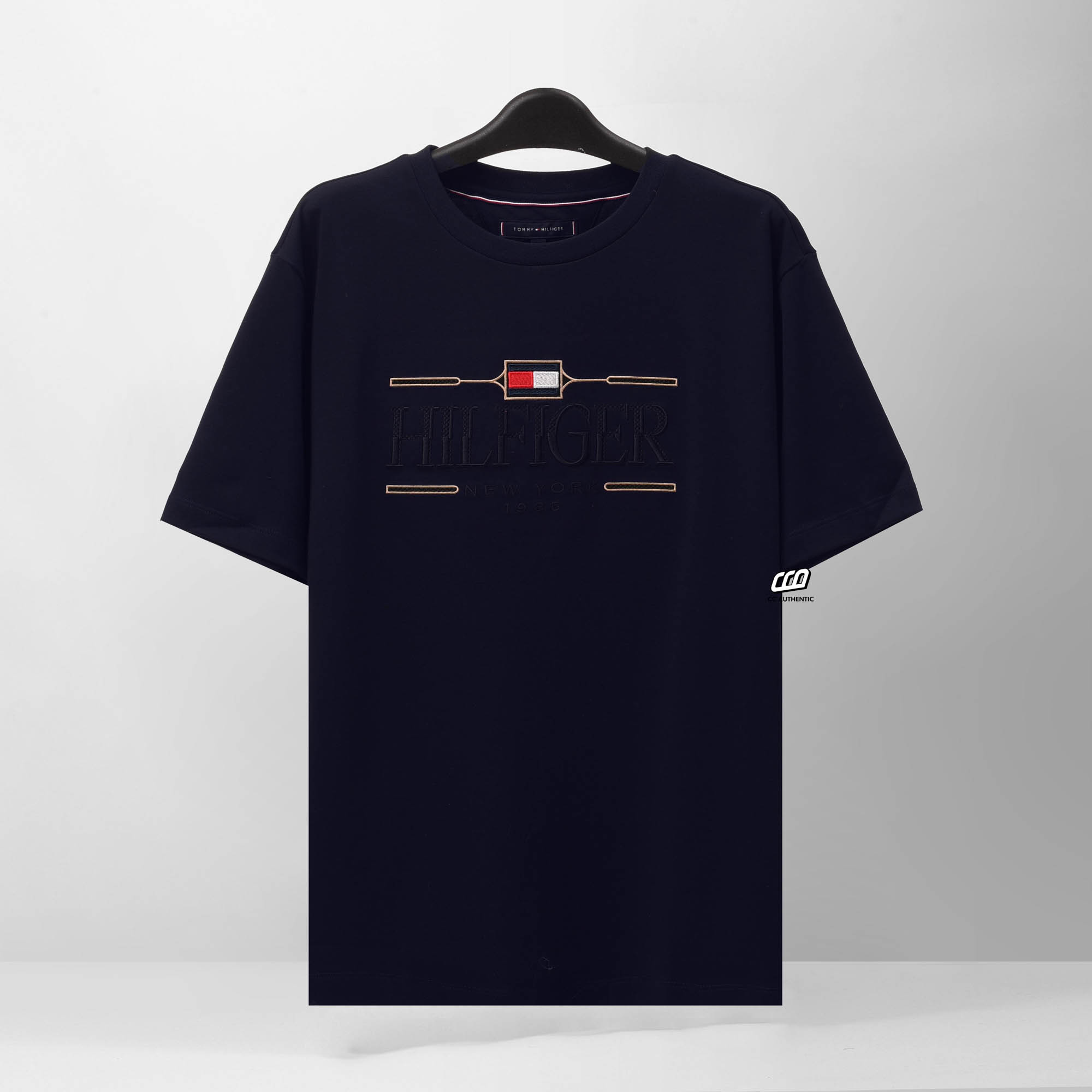 TOMMY HILFIGER NEW YORK 1985 T-SHIRT - NAVY