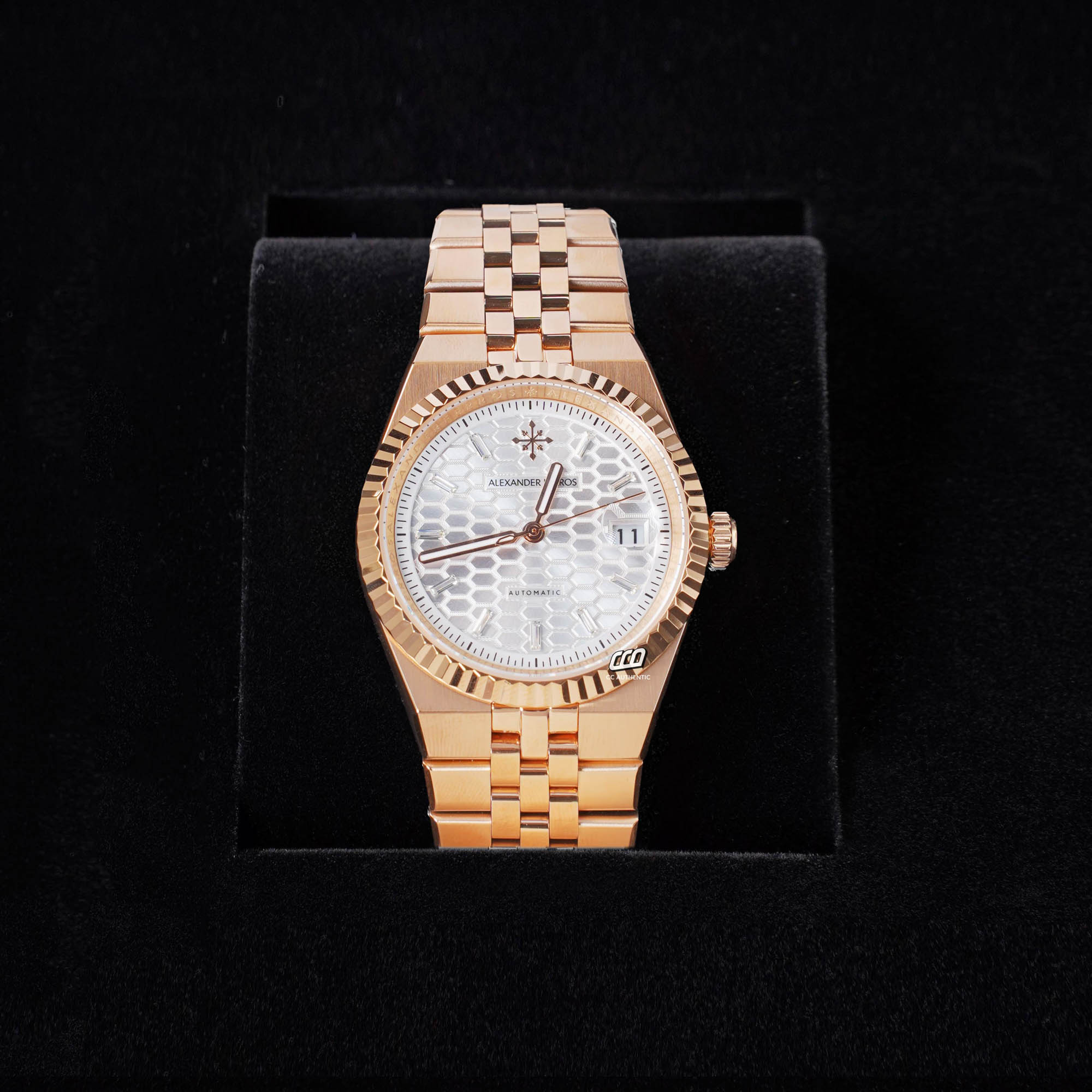 ĐỒNG HỒ NAM ALEXANDER FERROS 8272R/02 AUTOMATIC 37.5MM