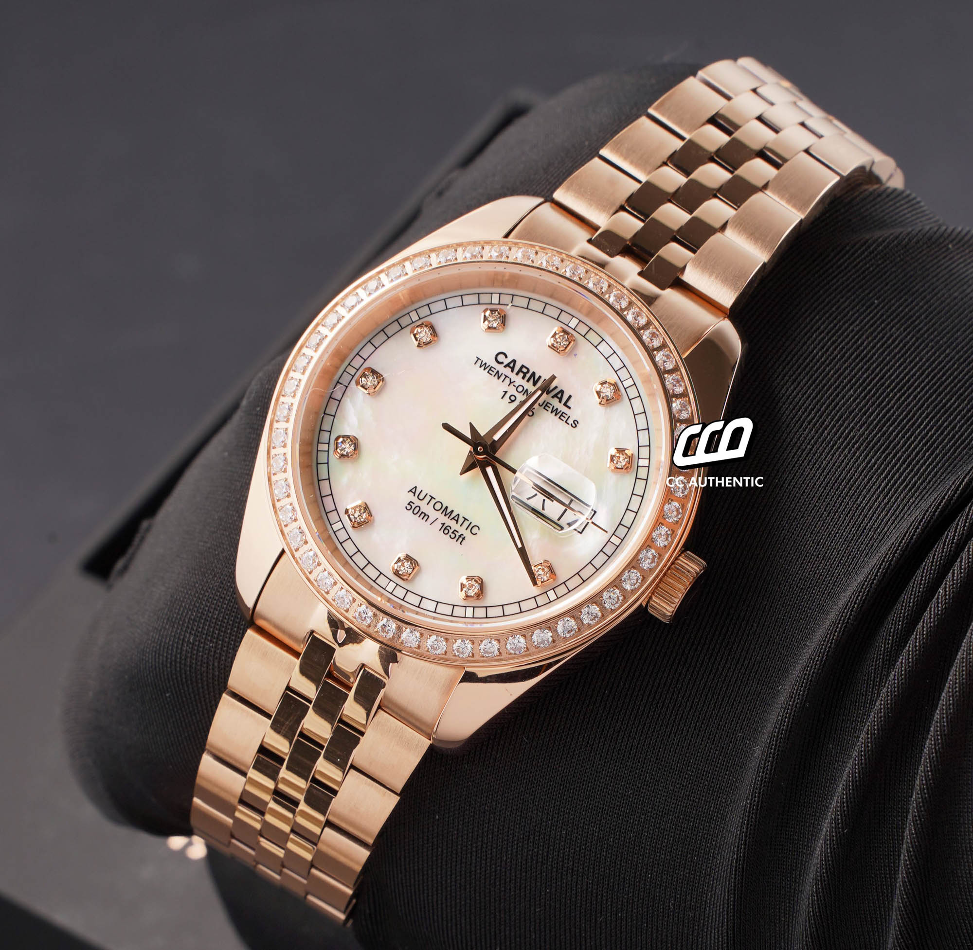 ĐỒNG HỒ NAM CARNIVAL 8131G2 VH TK AUTOMATIC 41MM