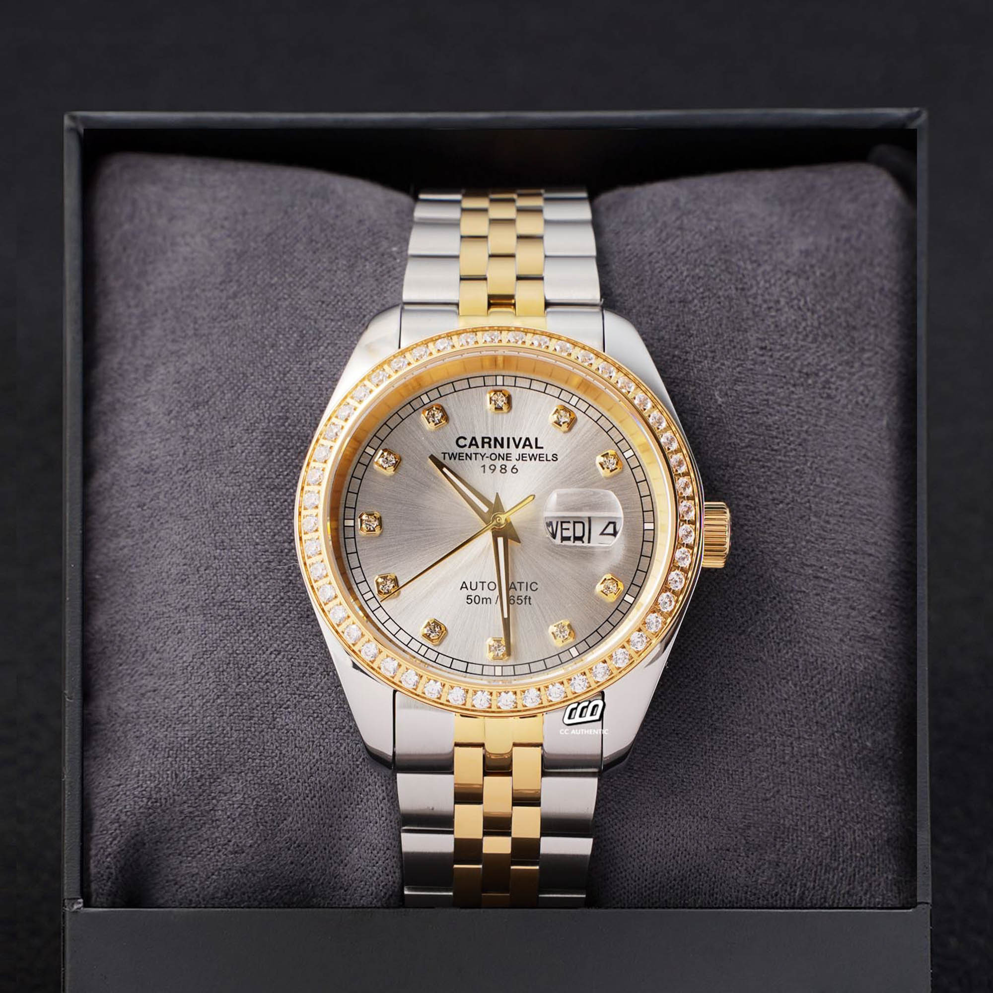 ĐỒNG HỒ NAM CARNIVAL 8131G2 CV T AUTOMATIC 41MM