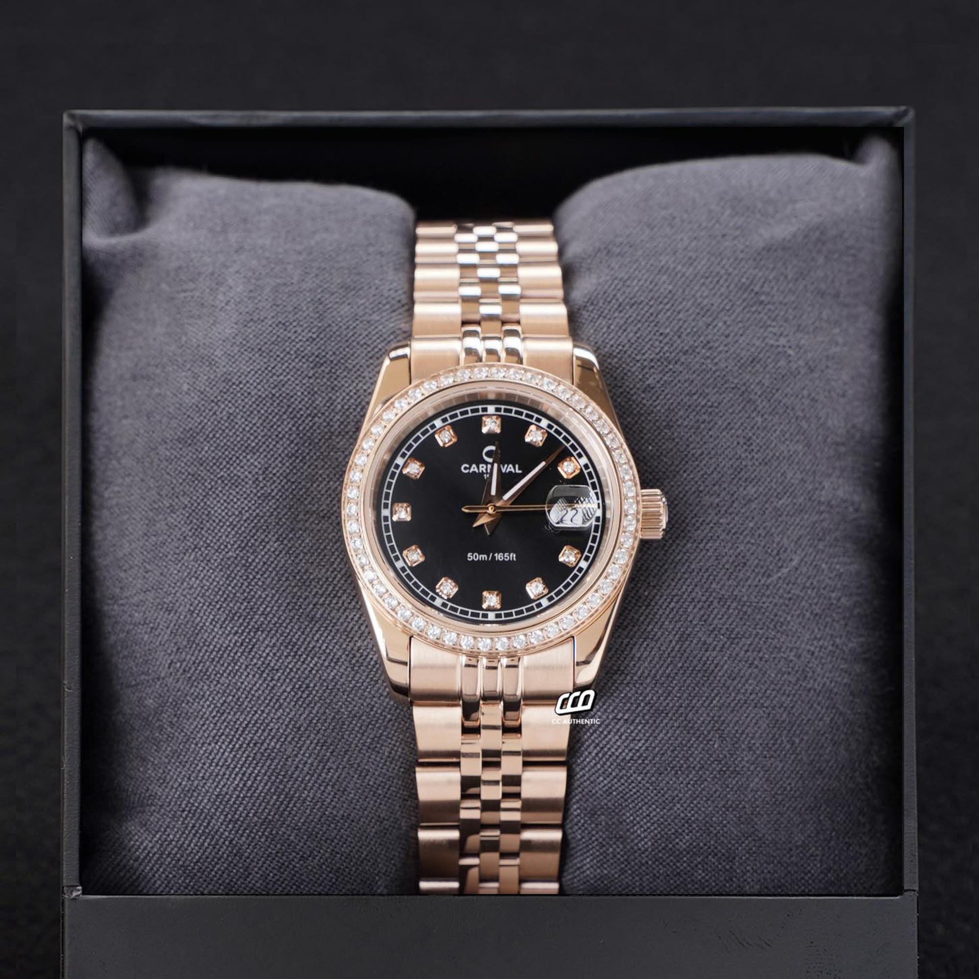 ĐỒNG HỒ NỮ CARNIVAL 8131L2 VH D QUAZT 32MM