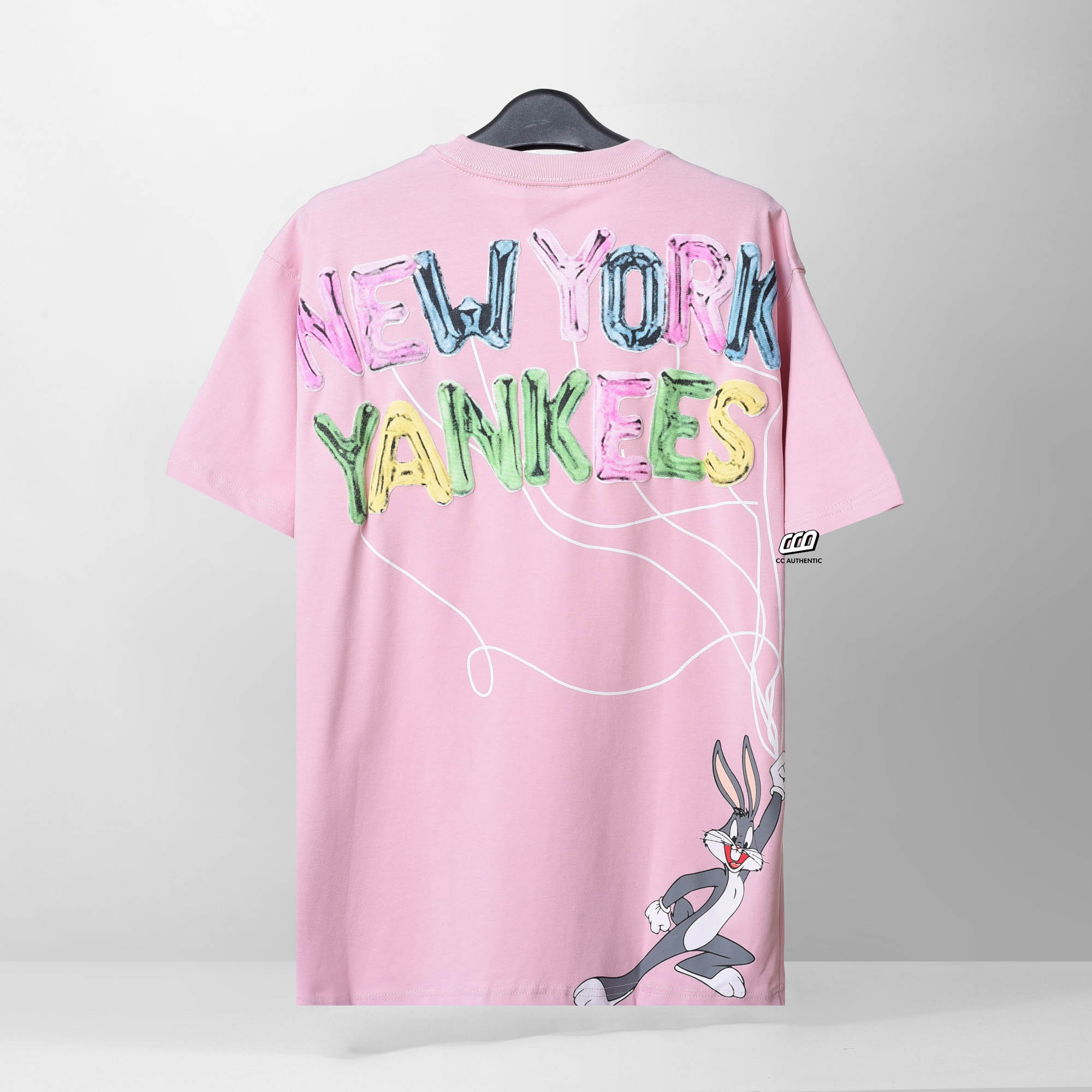 NEW ERA BALLOON RABBIT T-SHIRT - PINK
