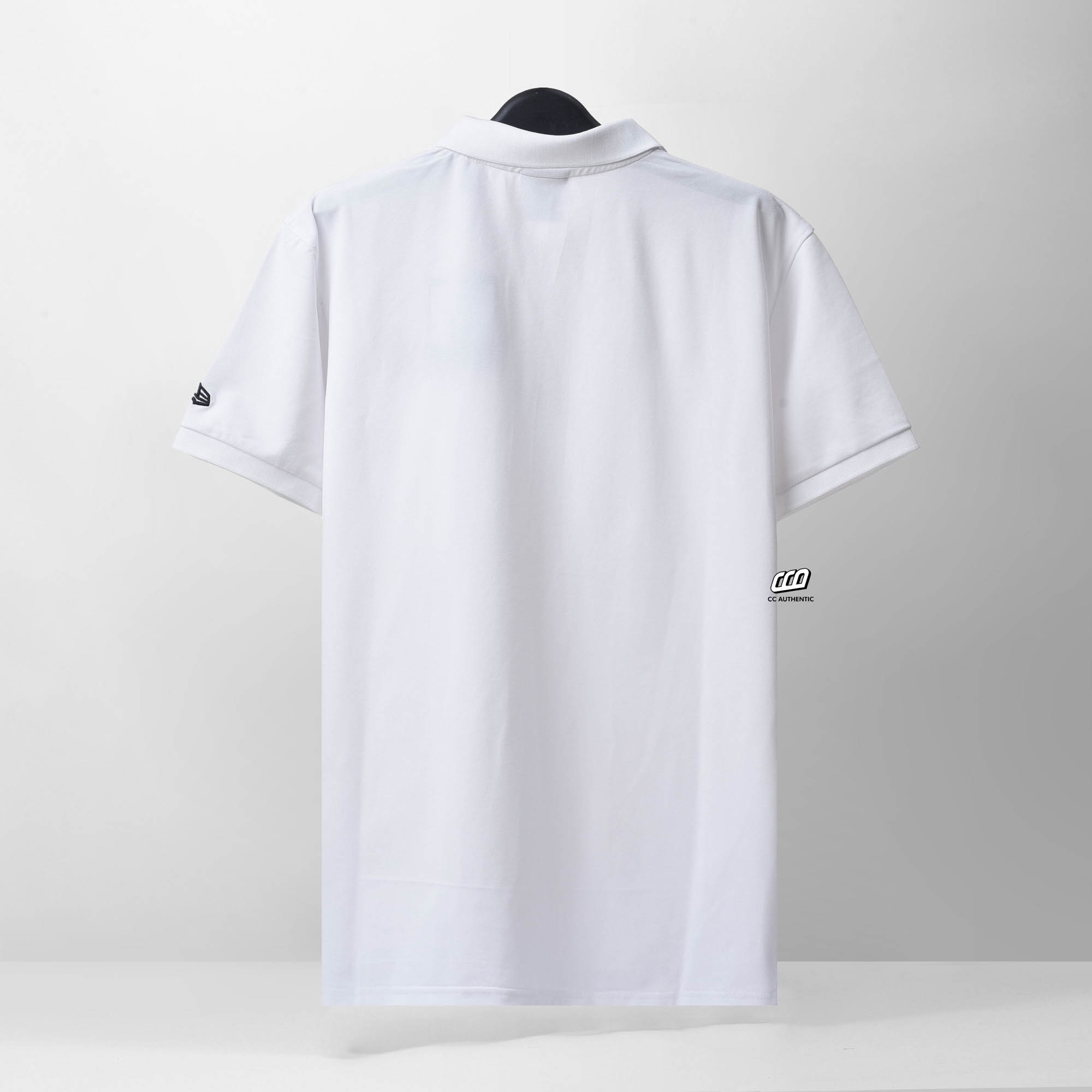 NEW ERA COLOR RIB POLO SHIRT - WHITE