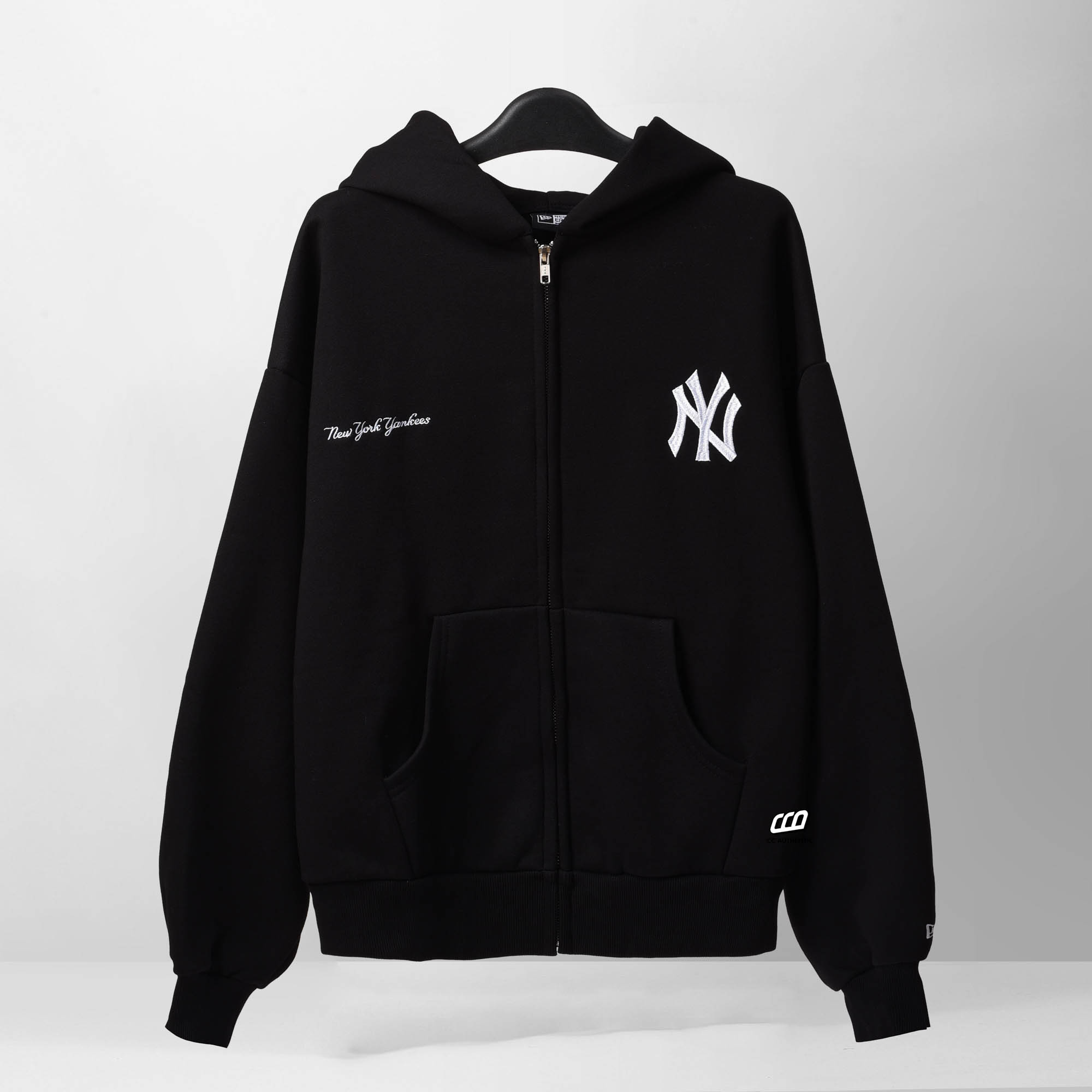 NEW ERA DOD ZIP HOODIE - BLACK