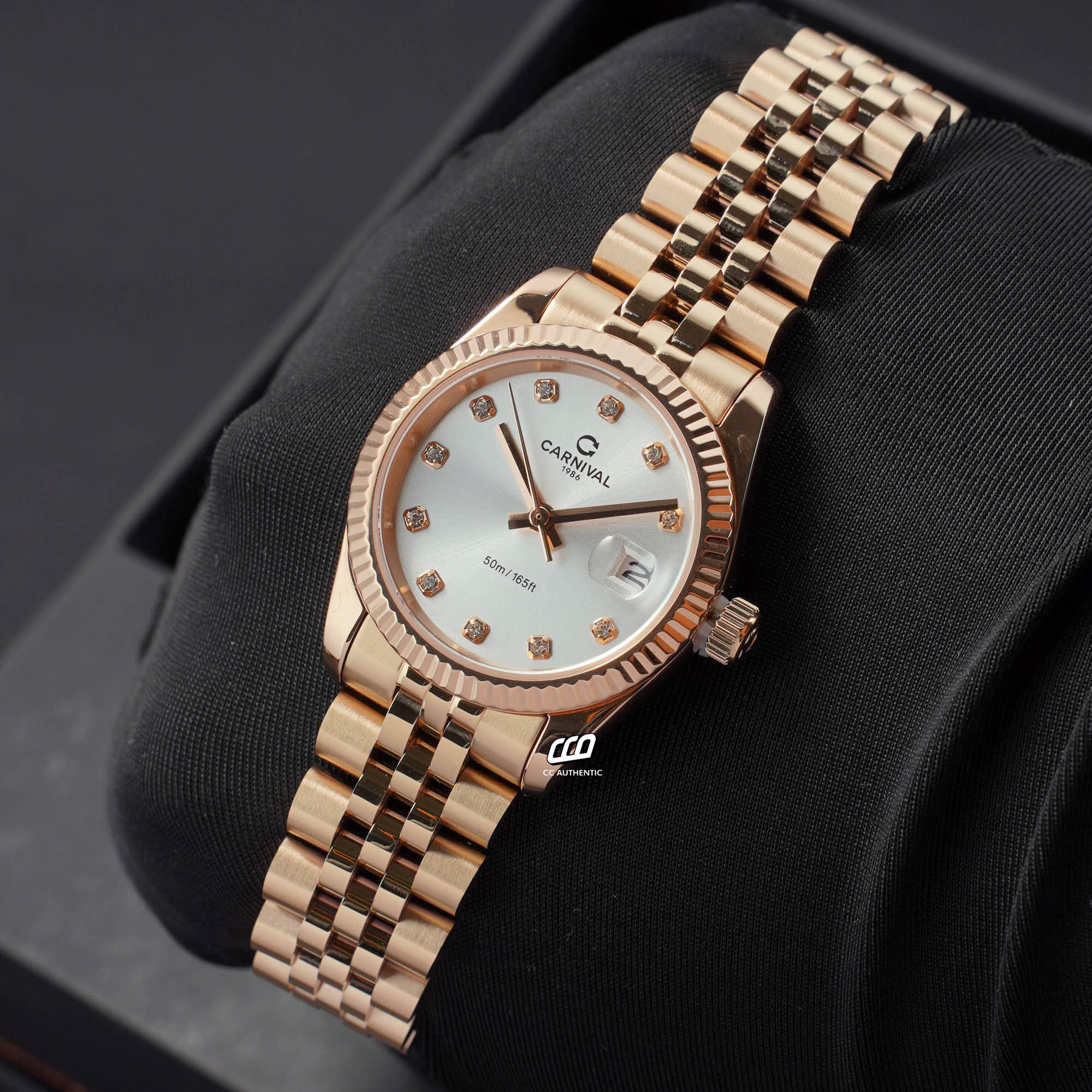 ĐỒNG HỒ NỮ CARNIVAL 8250L VH T QUARTZ 32MM