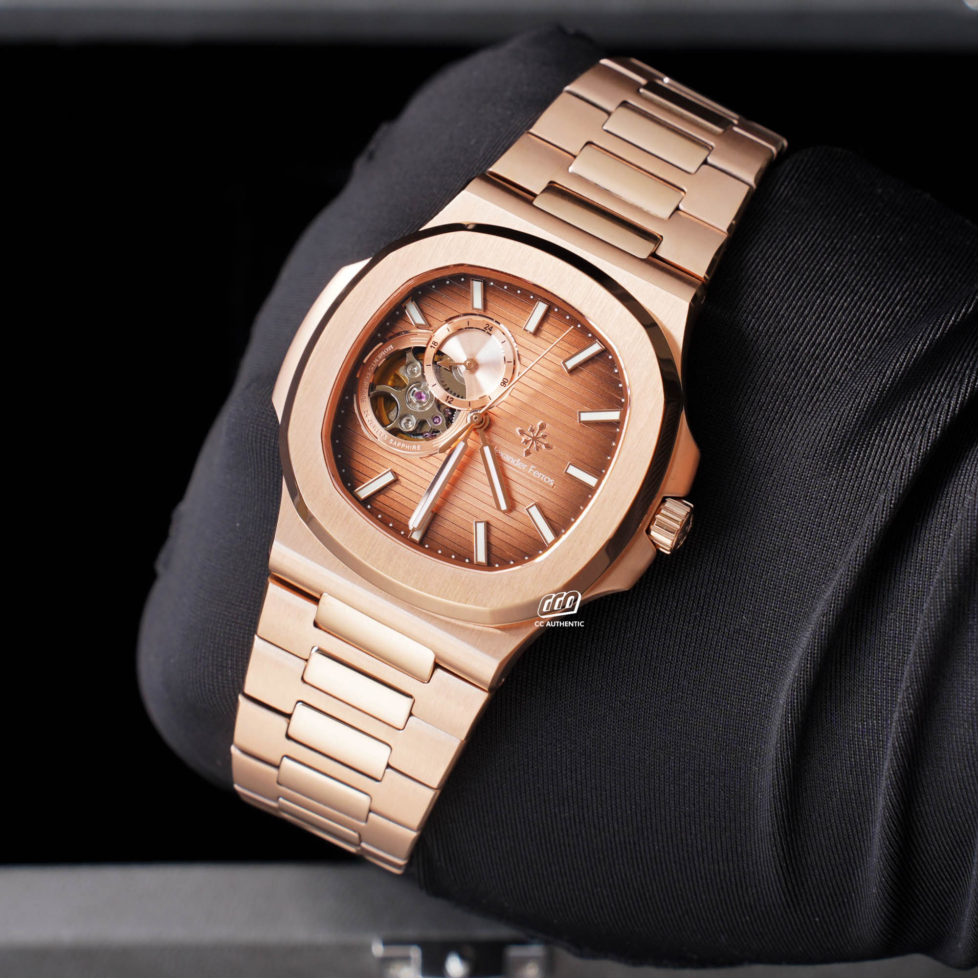 ĐỒNG HỒ NAM ALEXANDER FERROS 6012R/08 AUTOMATIC 42MM