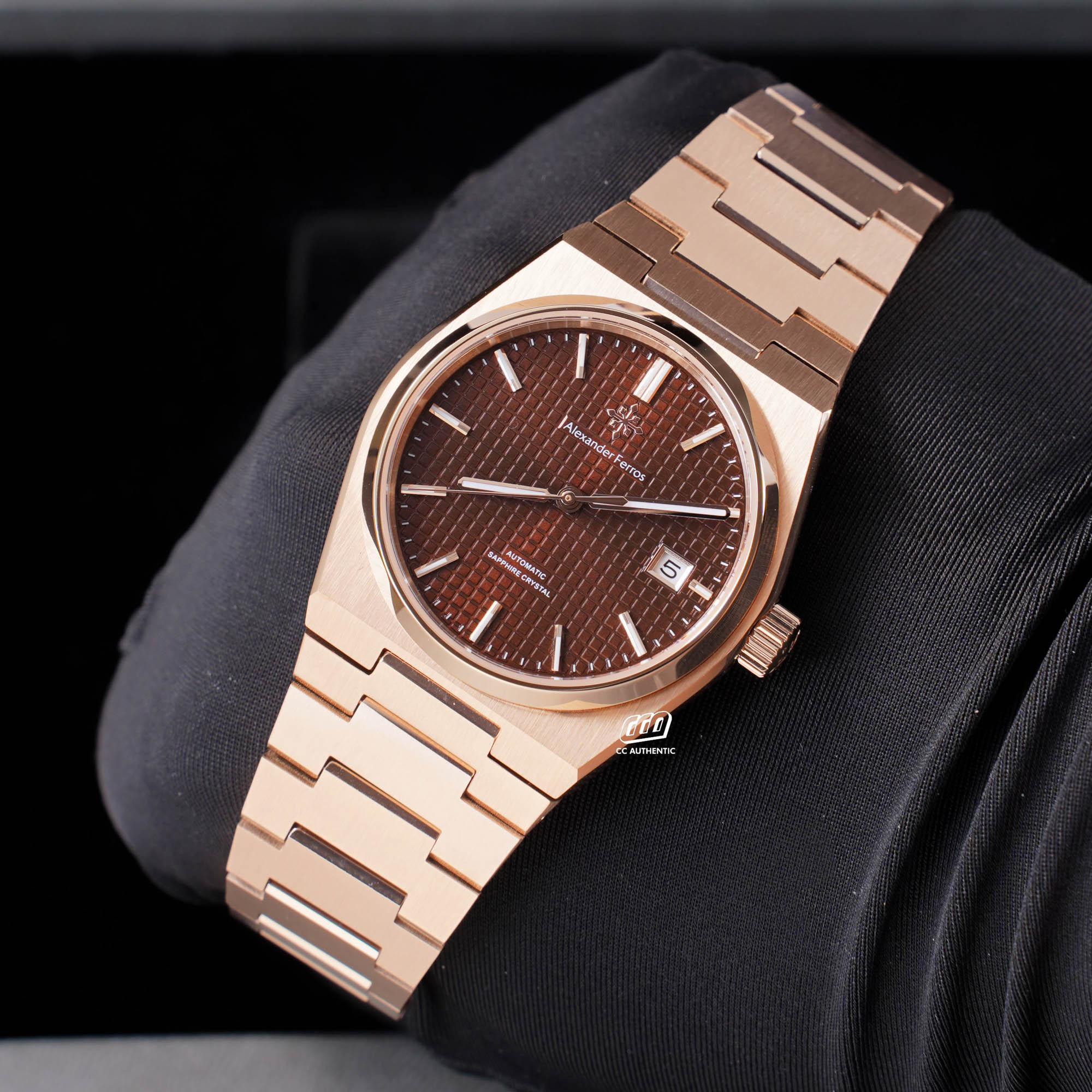 ĐỒNG HỒ NAM ALEXANDER FERROS 5052R/08 AUTOMATIC 38MM
