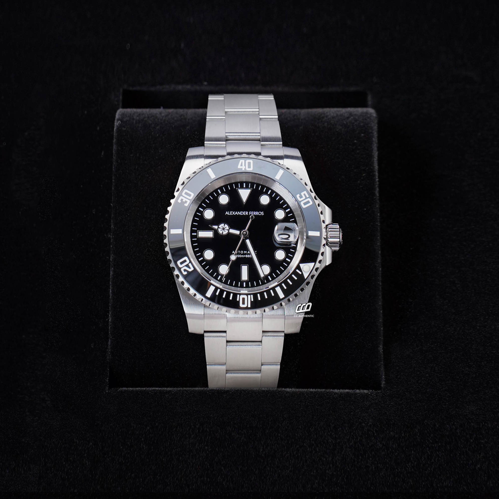 ĐỒNG HỒ NAM ALEXANDER FERROS 8352S/01 AUTOMATIC 40MM