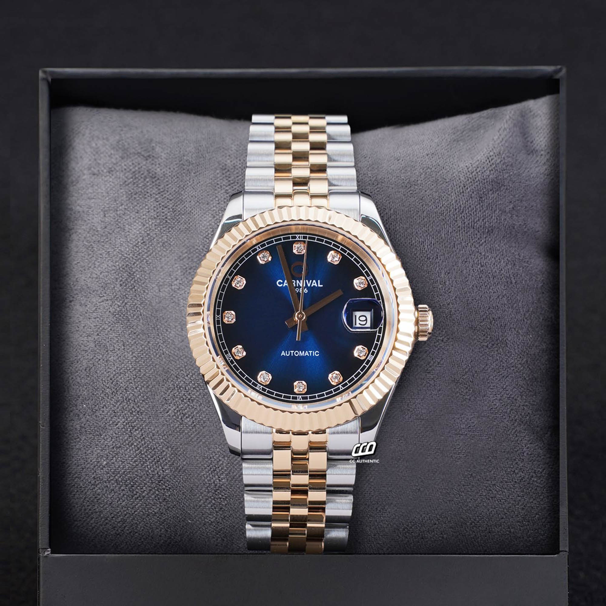 ĐỒNG HỒ NAM CARNIVAL 8250G CH X AUTOMATIC 38MM