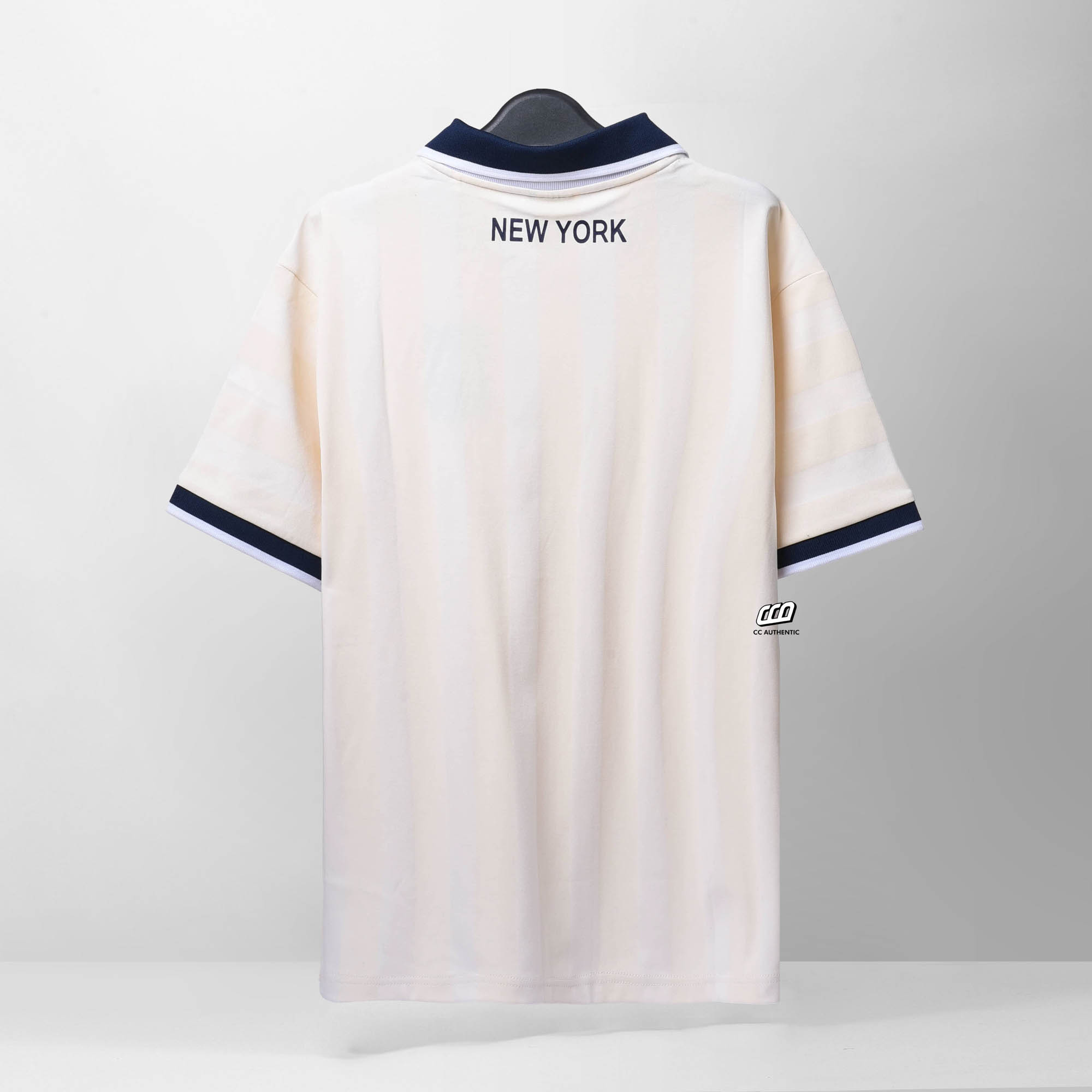 NEW ERA BKB POLO SHIRT - IVORY