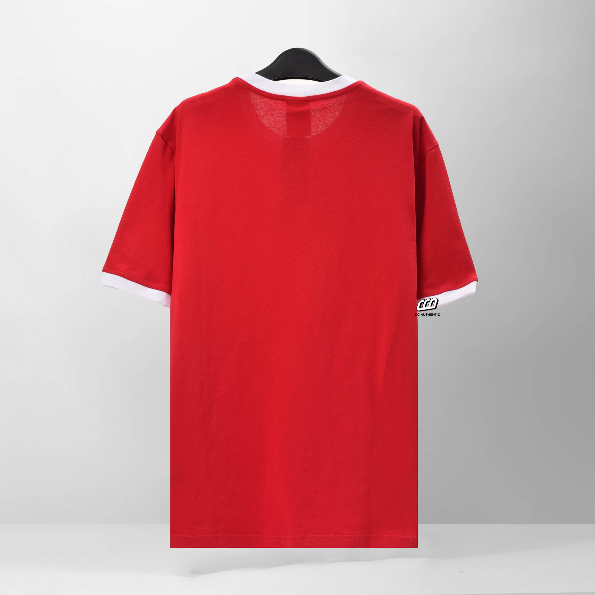 ADIDAS ORIGINALS CENTRE OVERSIZE T-SHIRT - RED