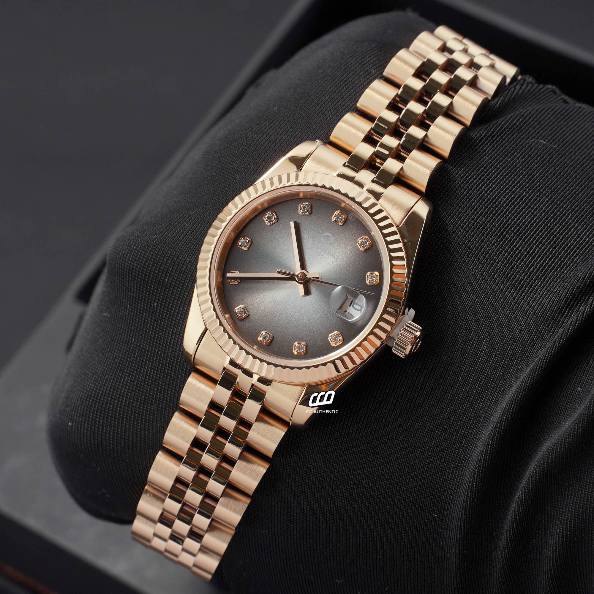 ĐỒNG HỒ NỮ CARNIVAL 8250L VH XAM QUARTZ 32MM