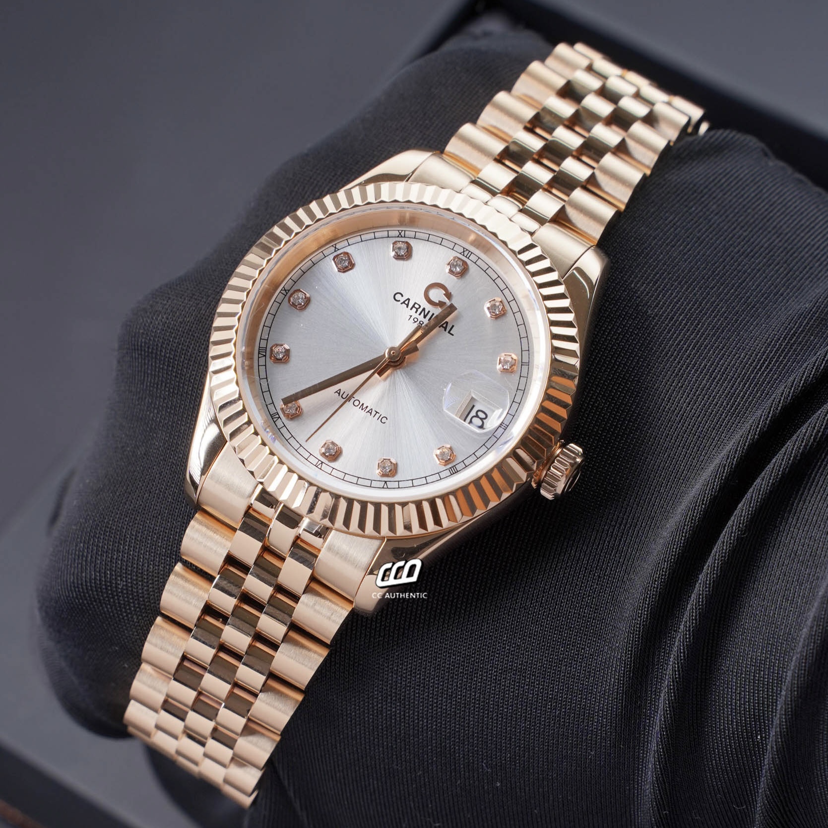 ĐỒNG HỒ NAM CARNIVAL 8250G VH T AUTOMATIC 38MM
