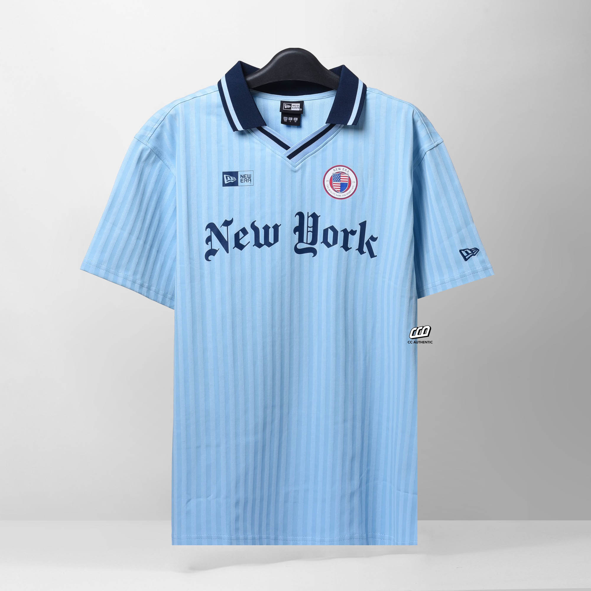 NEW ERA US POLO SHIRT - SKY BLUE