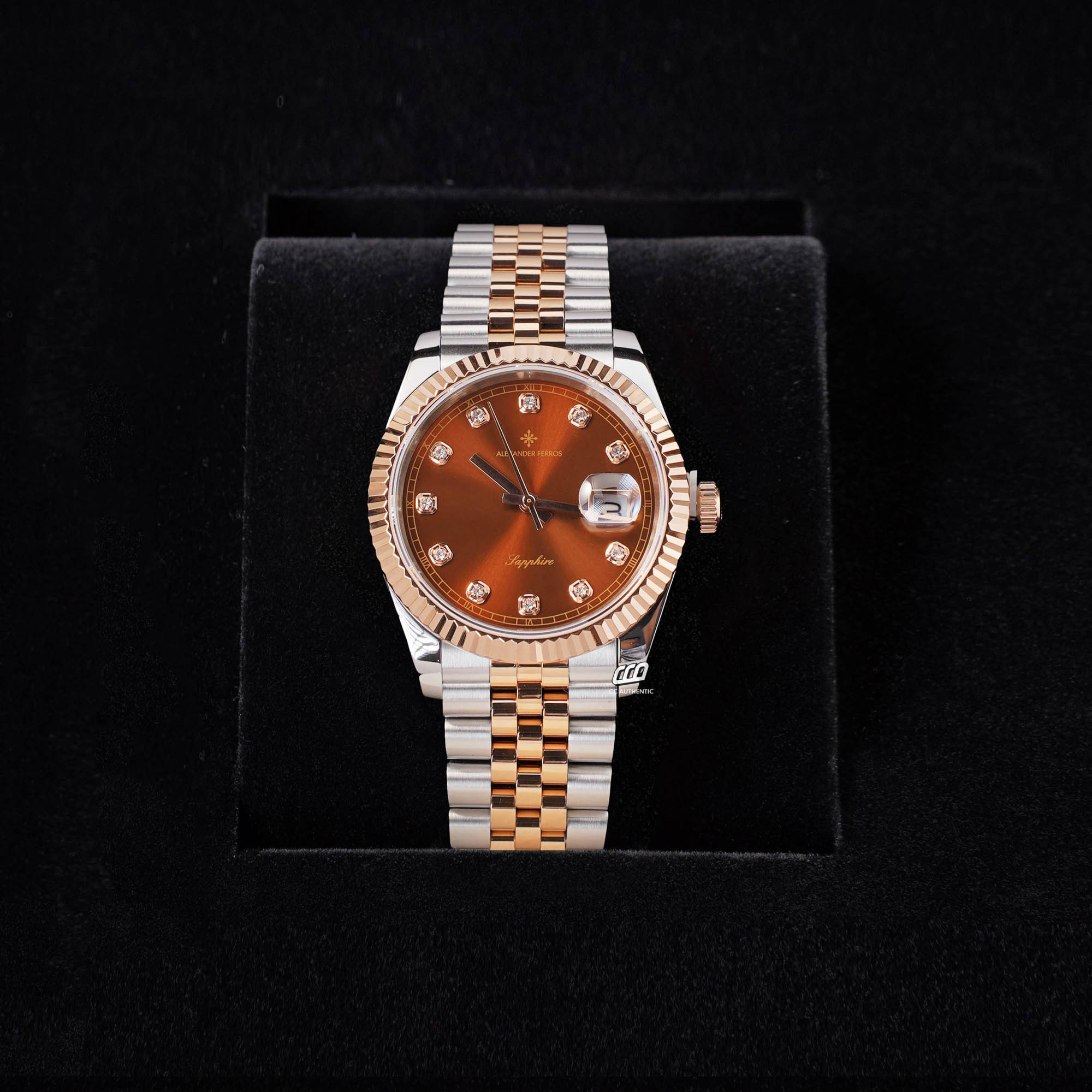 ĐỒNG HỒ NAM ALEXANDER FERROS 8392D/08 QUARTZ 38MM