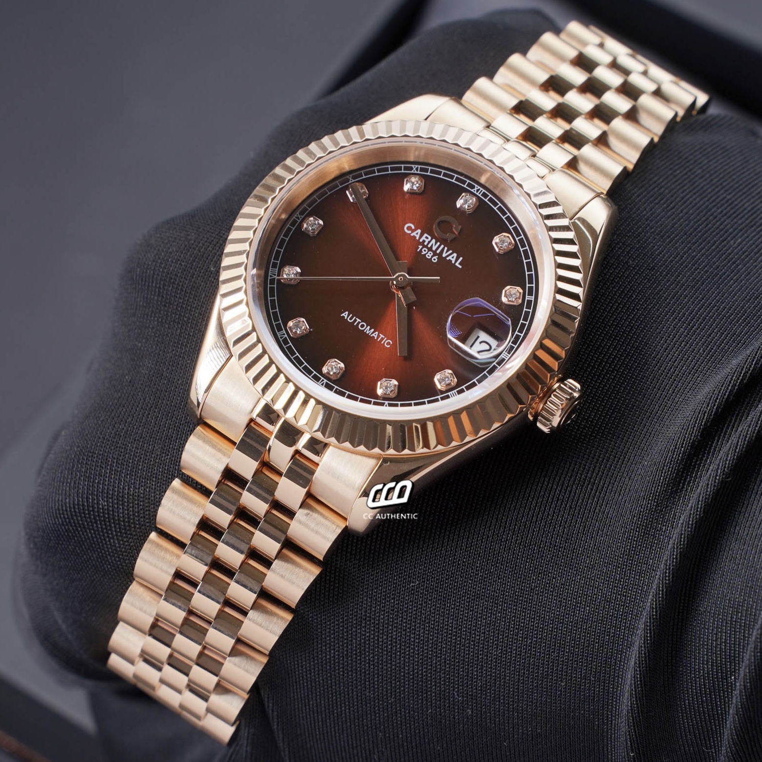 ĐỒNG HỒ NAM CARNIVAL 8250G VH N AUTOMATIC 38MM