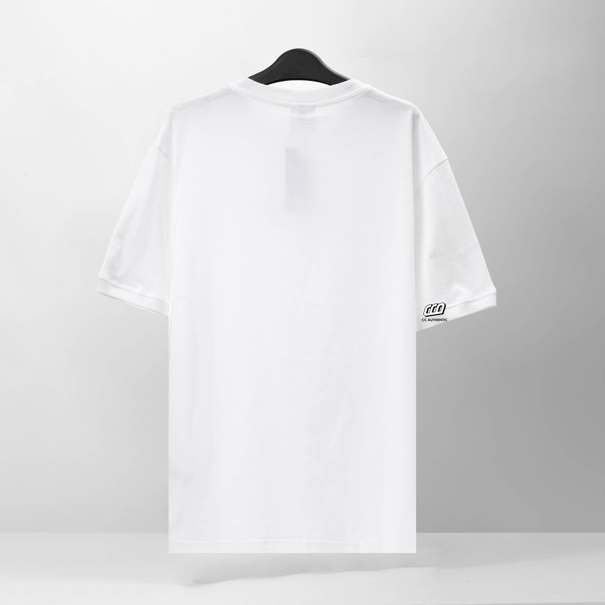ADIDAS ORIGINALS CENTRE OVERSIZE T-SHIRT - WHITE