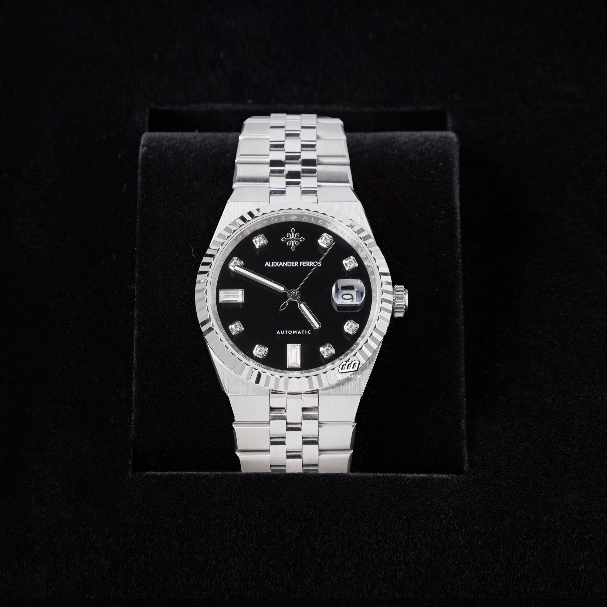 ĐỒNG HỒ NAM ALEXANDER FERROS 8272S/01 AUTOMATIC 37.5MM