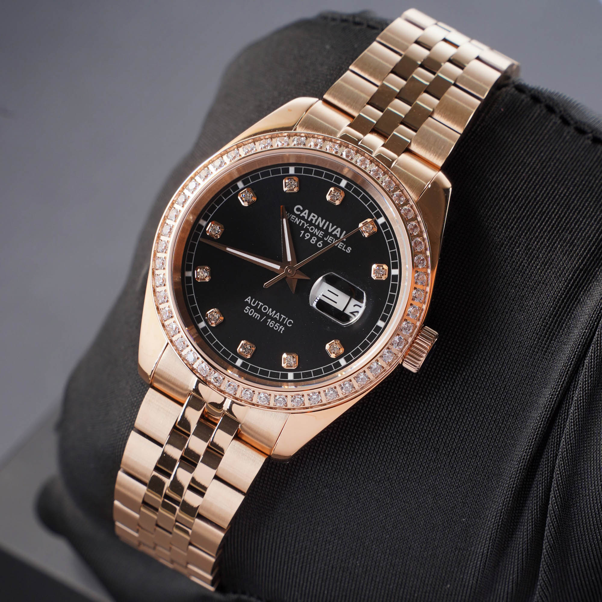 ĐỒNG HỒ NAM CARNIVAL 8131G2 VH D AUTOMATIC 41MM