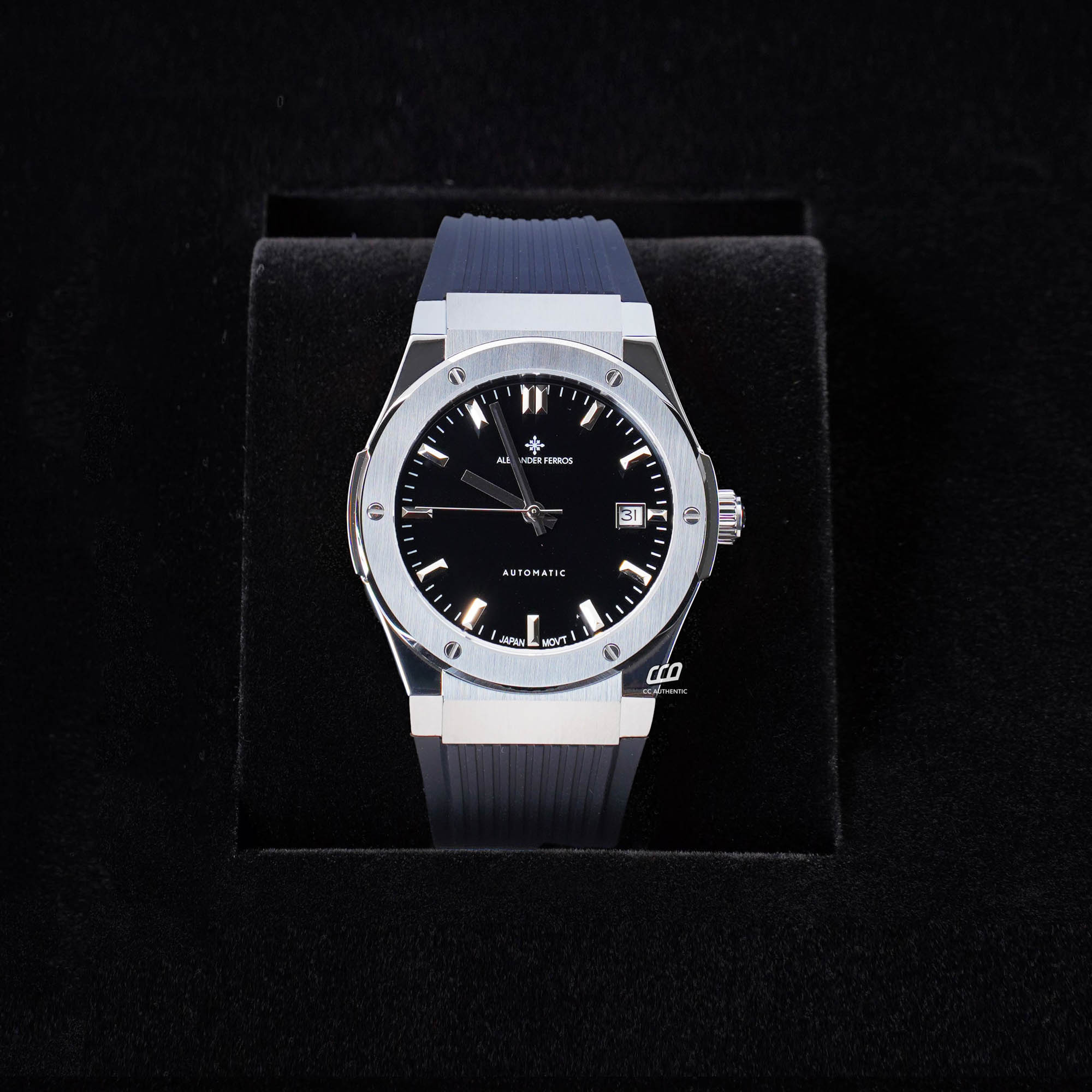 ĐỒNG HỒ NAM ALEXANDER FERROS 2242S-01 AUTOMATIC 40MM