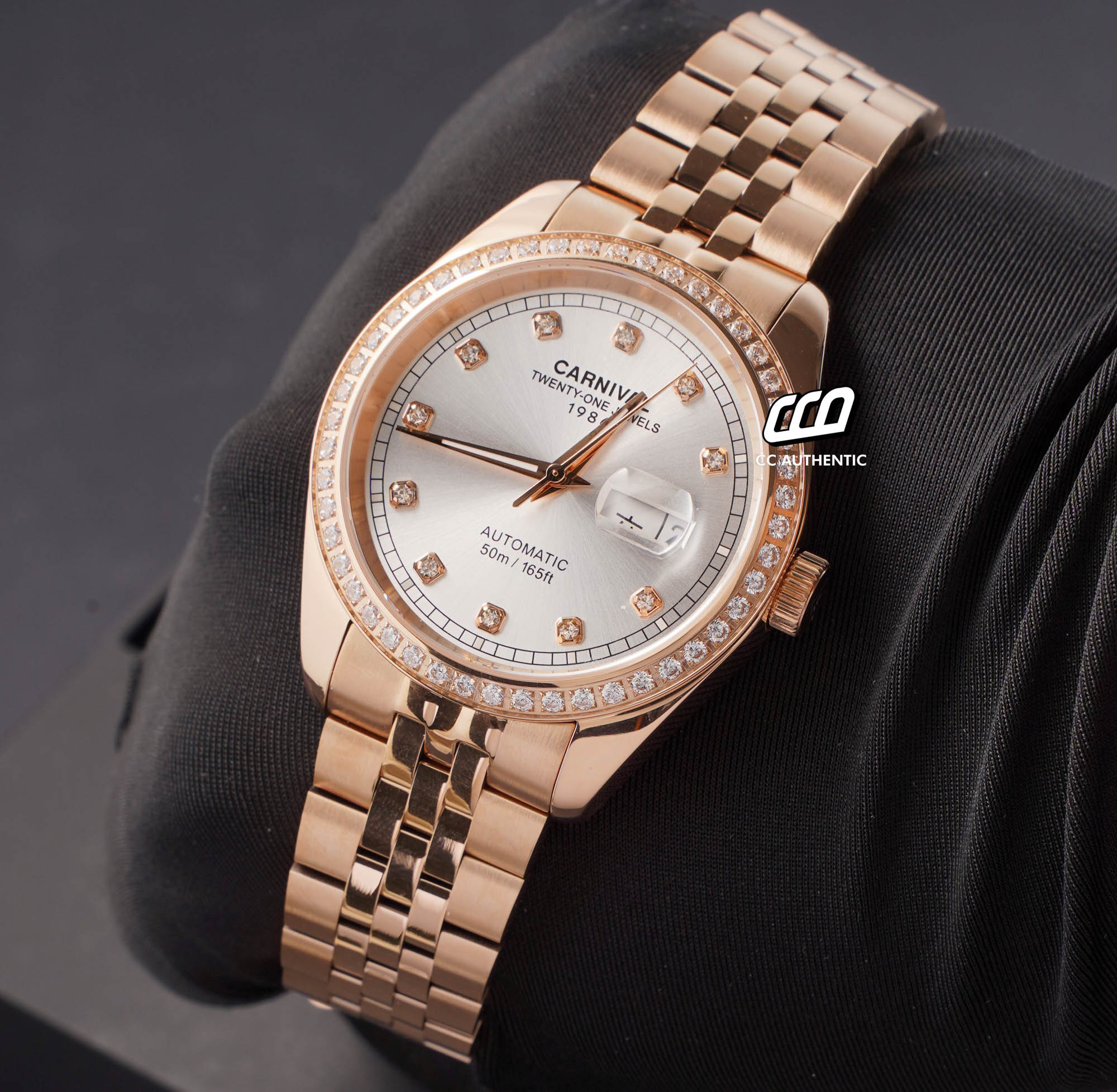 ĐỒNG HỒ NAM CARNIVAL 8131G2 VH T AUTOMATIC 41MM
